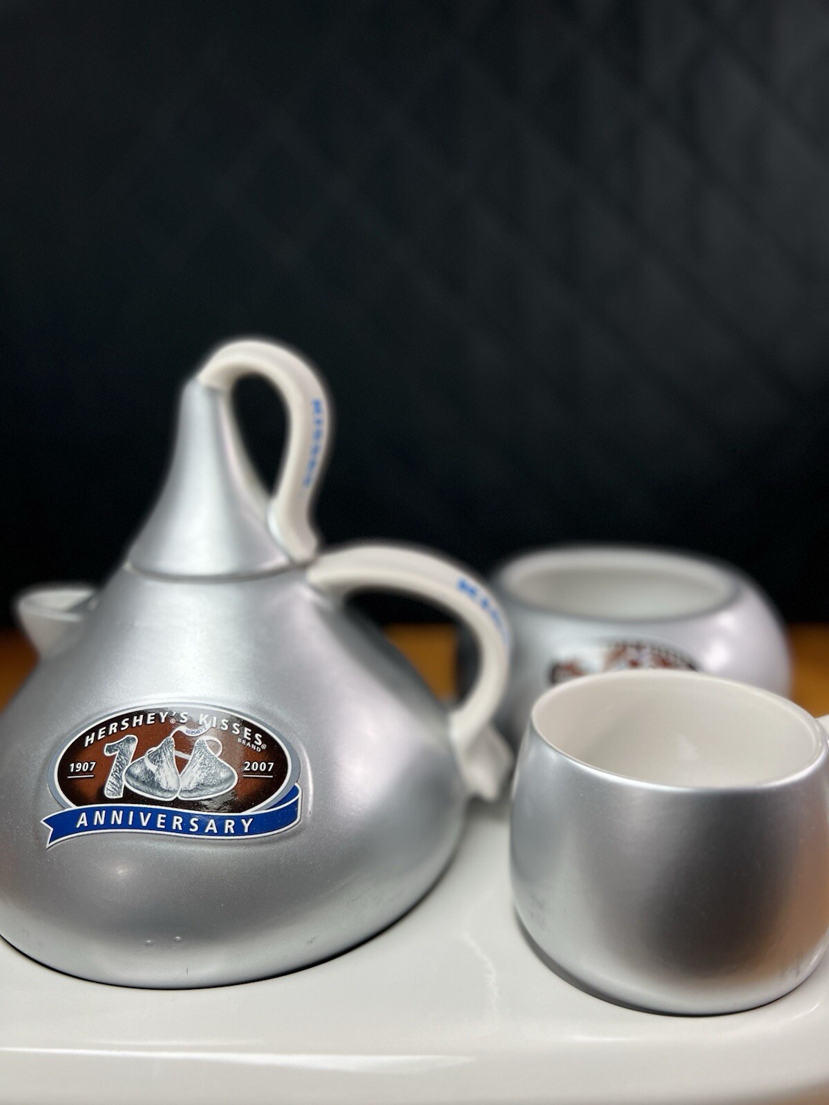Hershey's kisses 100 year anniversary hot cocoa serving set NEW limited ed Hershey's kisses 100 year anniversary hot cocoa serving set NEW limited ed