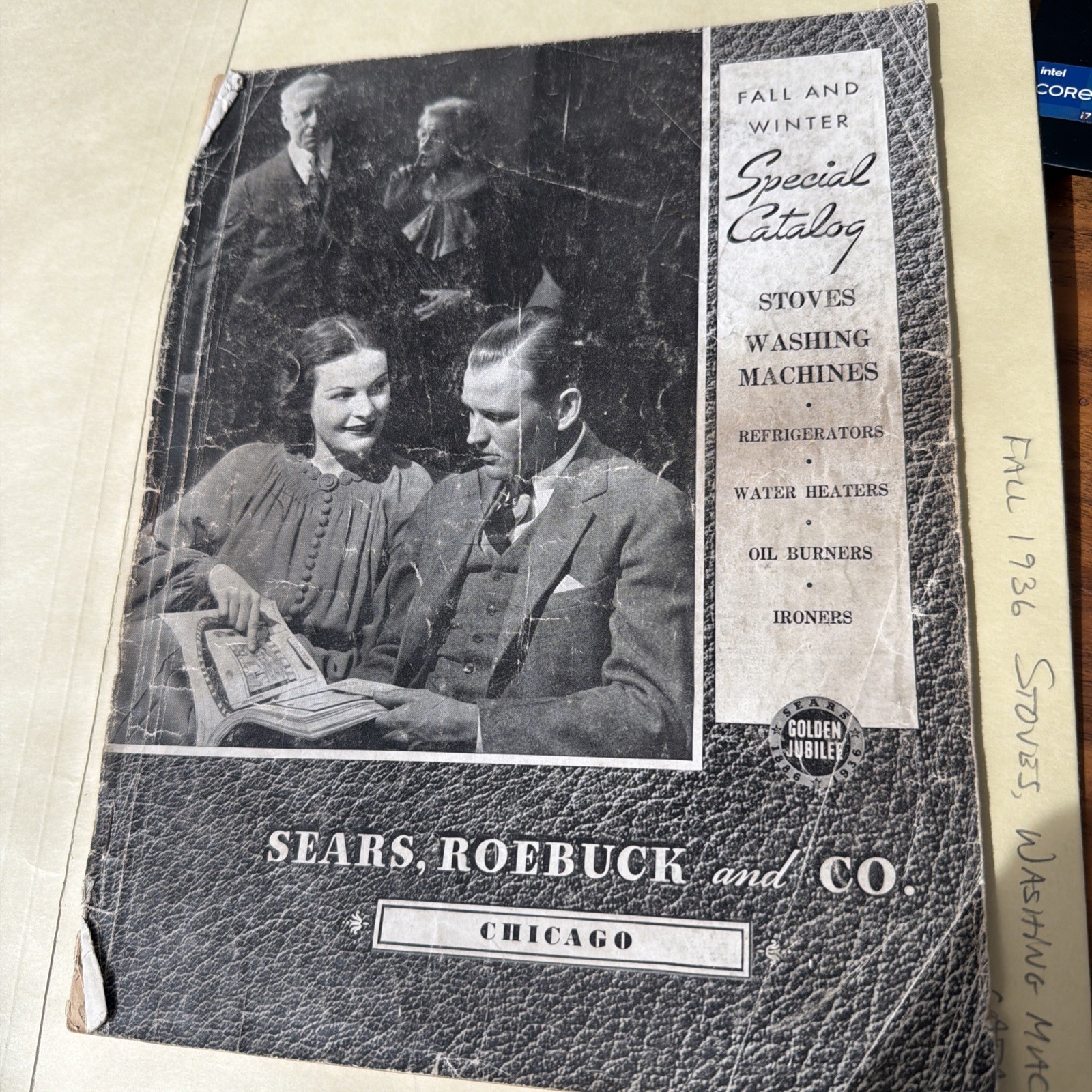 Vintage 1936 Sears Roebuck Golden Jubilee Special Catalog Stoves Appliances Vintage 1936 Sears Roebuck Golden Jubilee Special Catalog Stoves Appliances
