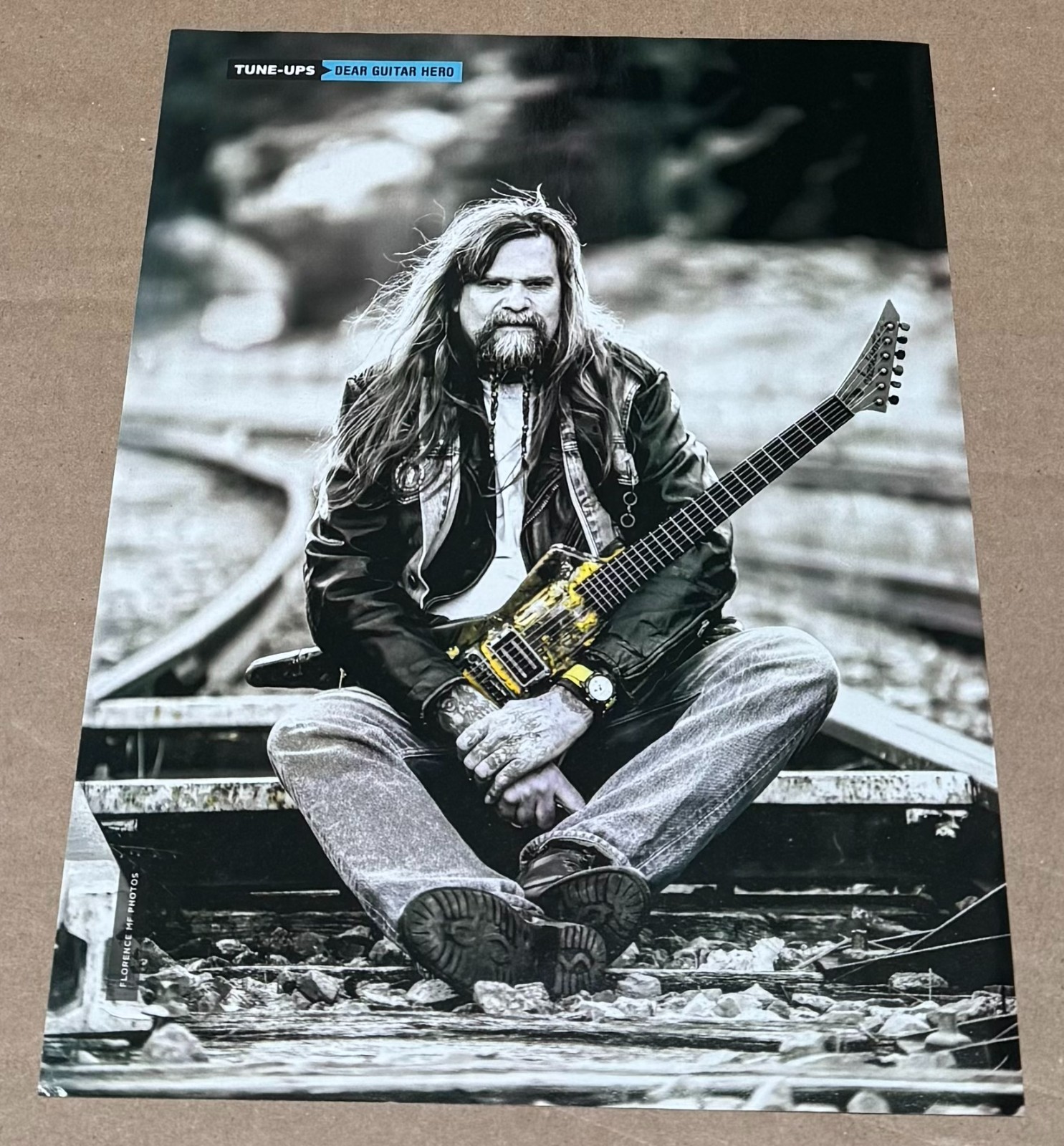 Chris Holmes of W.A.S.P. - Music Print Ad Photo - 2017 Chris Holmes of W.A.S.P. - Music Print Ad Photo - 2017