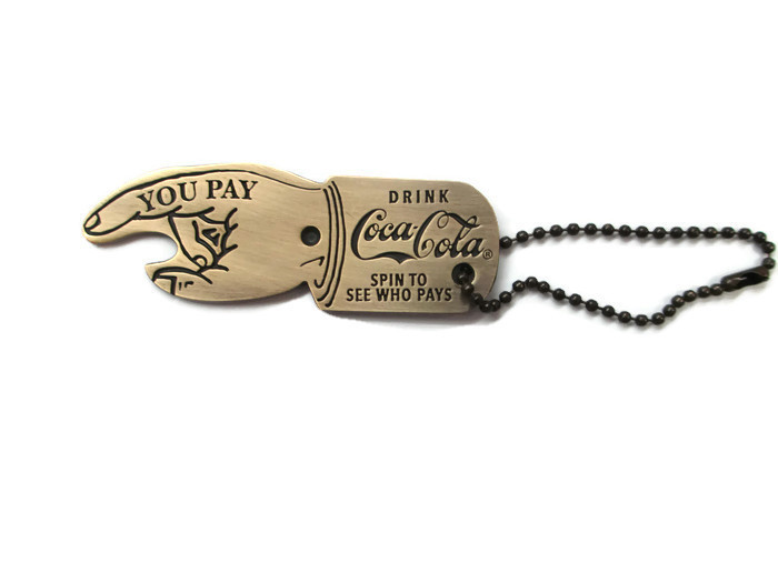 Coca-Cola Spinner Bottle Opener Game Spin To See Who Pays