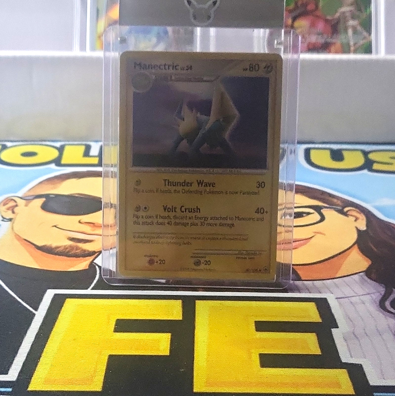 Manectric 40/100 Majestic Dawn  Pokemon Card 2008 Vintage NM