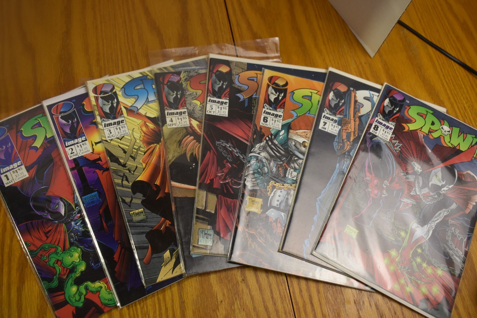 Spawn Run #1 2 3 4 5 6 7 8 - Todd McFarlane - 1992 - Image Comics New Spawn Run #1 2 3 4 5 6 7 8 - Todd McFarlane - 1992 - Image Comics New