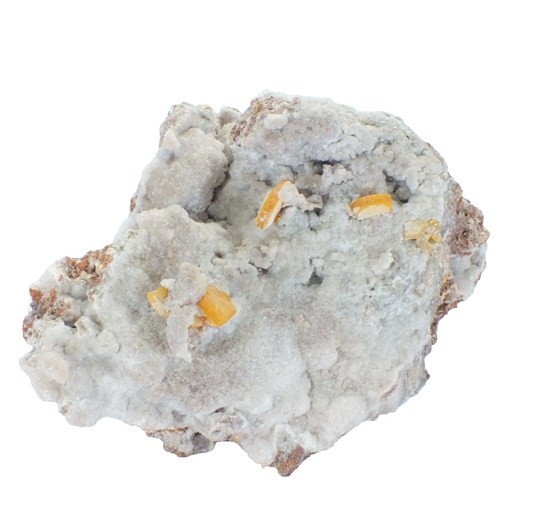 Wulfenite Crystals, Erupcion X, Los Lamentos, Chihuahua, Mexico (EA10565) Yellow