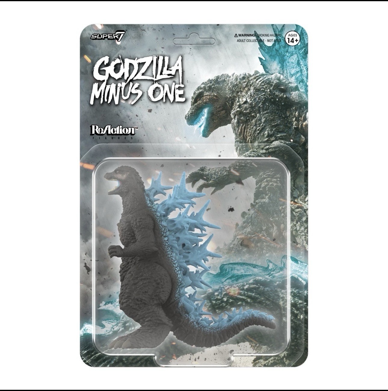Godzilla Minus One (Charging) Super7 Reaction Action Figure-NEW (no mint)