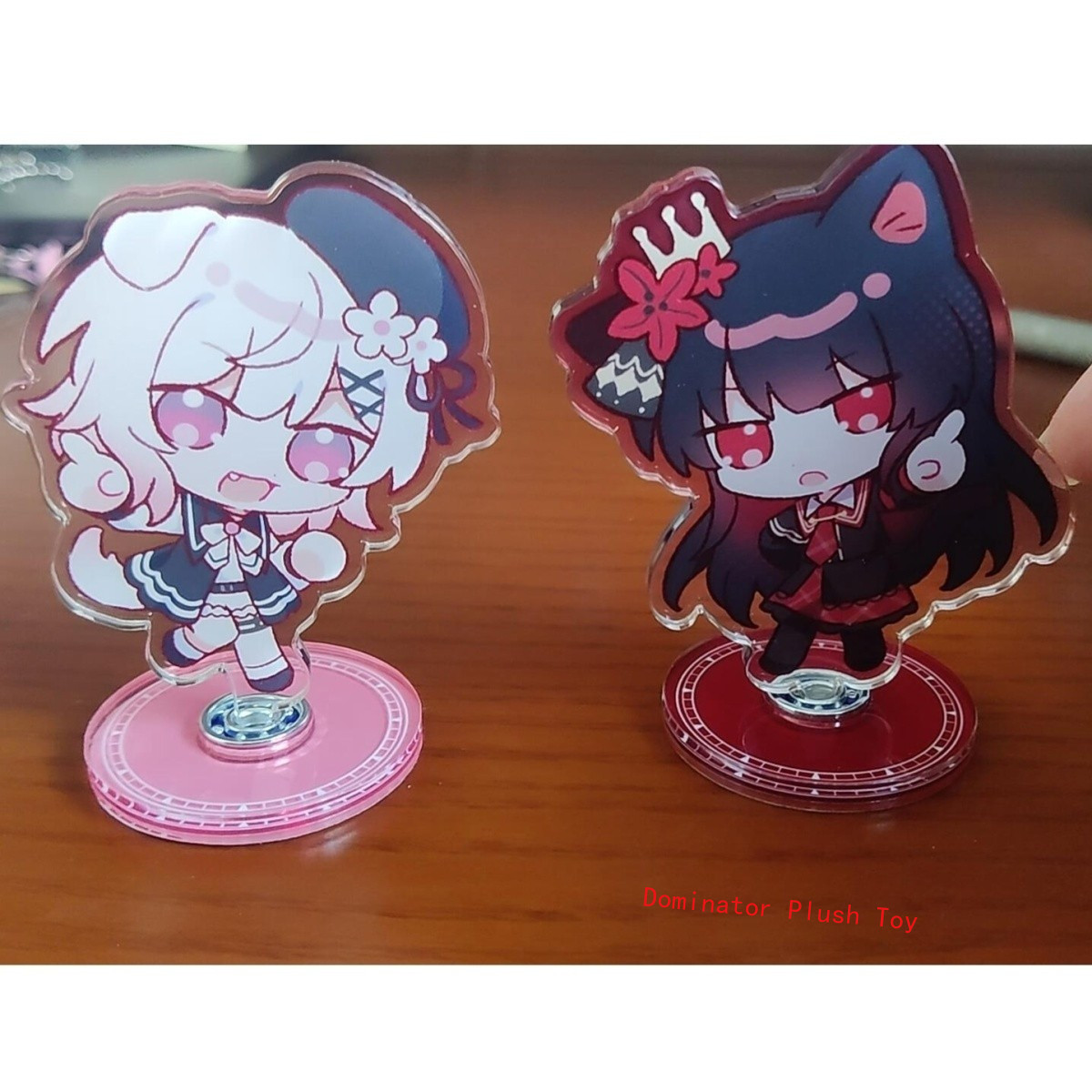 2Pcs Magical Girl Witch Trials Ema Sakuraba Nikaido Hiro Acrylic Stand Figure
