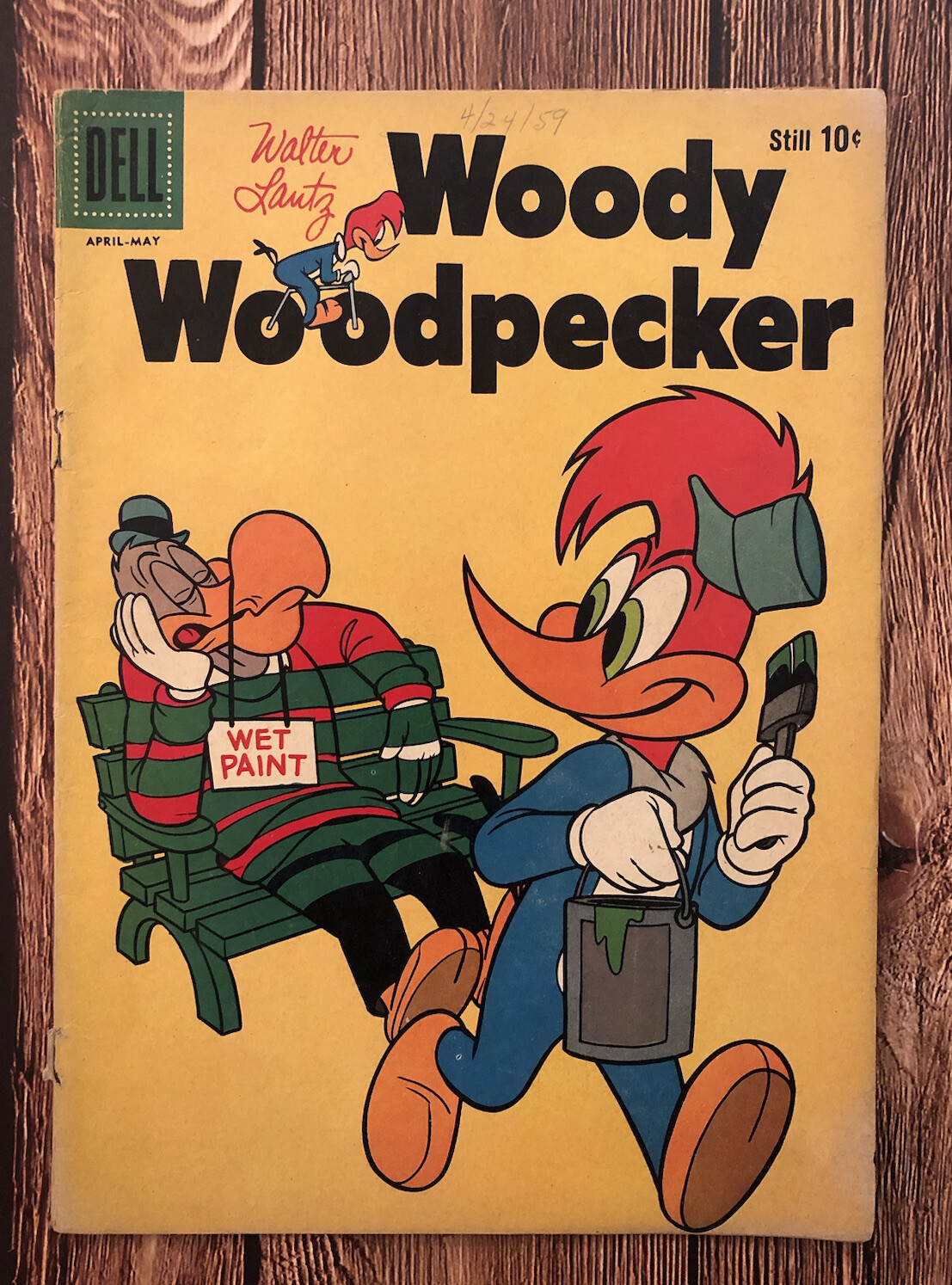 1959 Woody Woodpecker #54 (Dell Publishing) Silver Age Comics. 1959 Woody Woodpecker #54 (Dell Publishing) Silver Age Comics.