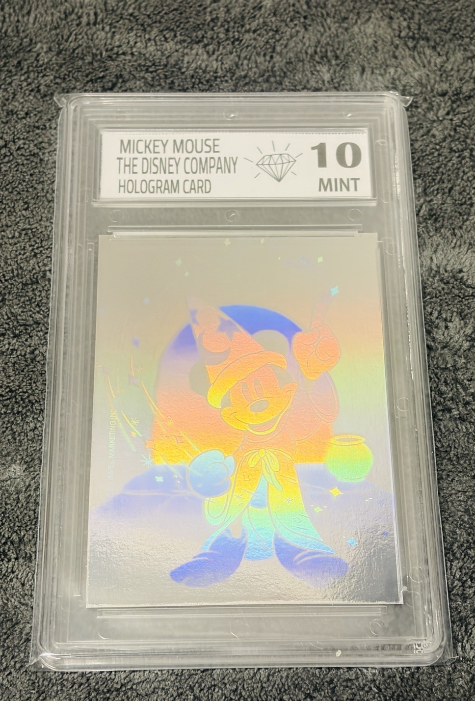1991 Impel Disney Mickey Mouse #1 Hologram Fantasia H1 Sorcerers Apprentice #1