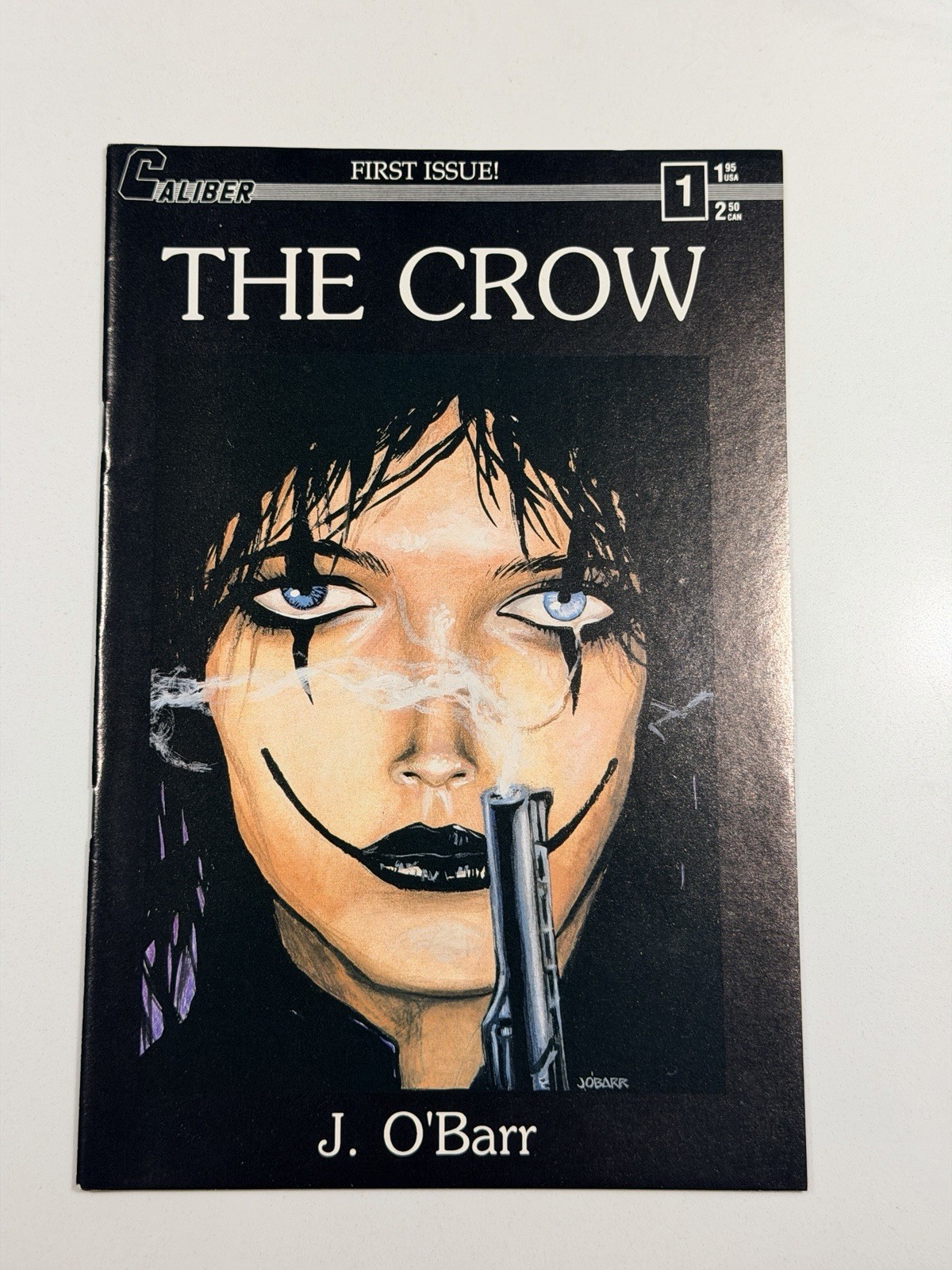 Caliber The Crow #1 First Print February 1989 Comic J. O\'Barr - High Grade Caliber The Crow #1 First Print February 1989 Comic J. O\'Barr - High Grade