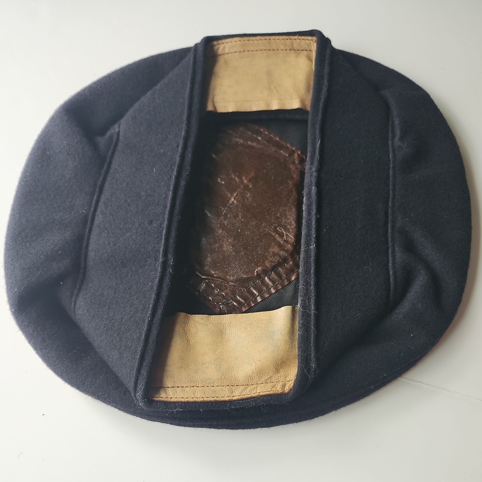 Vintage WW2  Cap Wool Beret Donald Duck Style Hat   US Sailor John Siminski