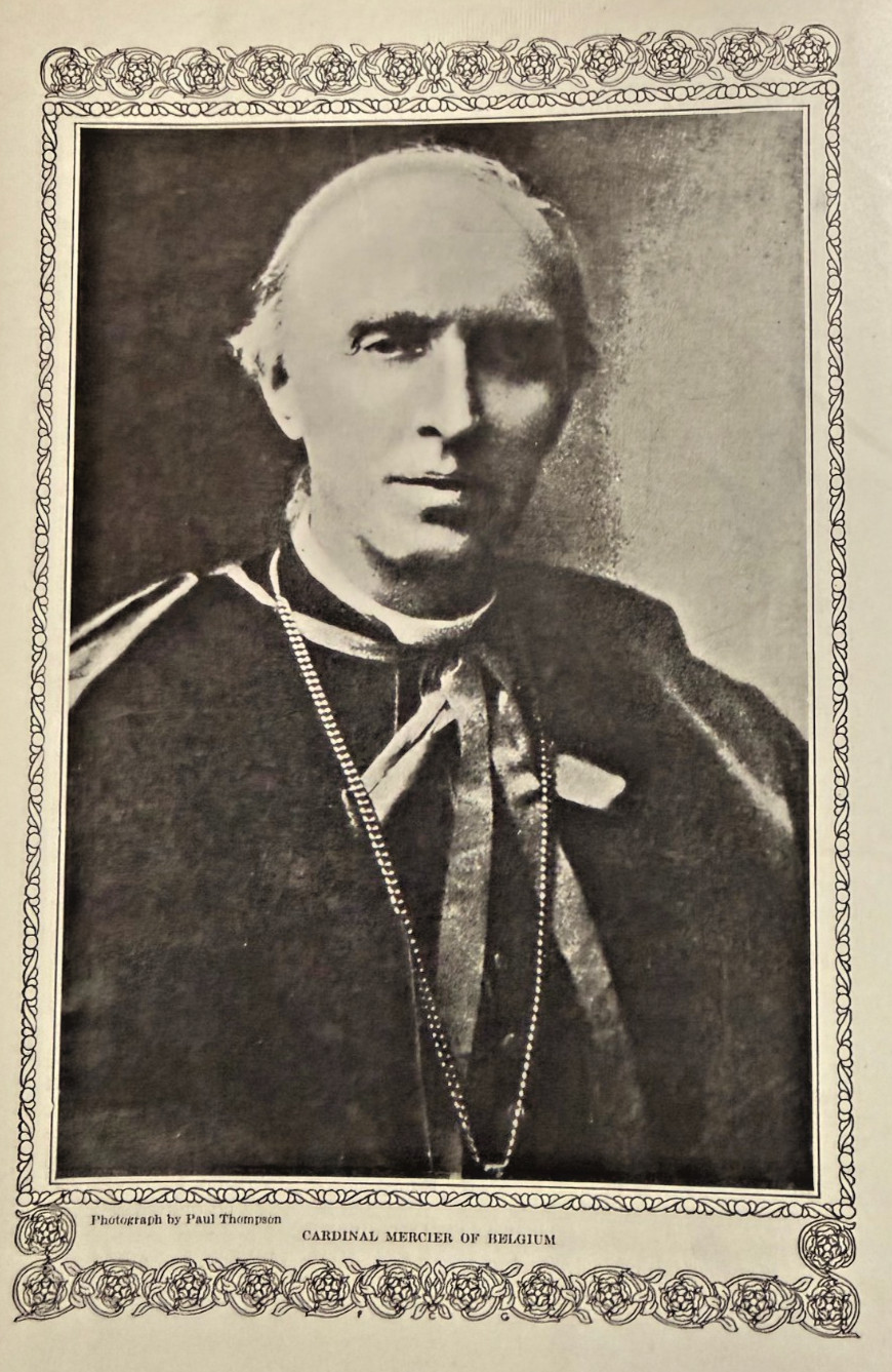 1918 Cardinal mercier of Belgium The Good Shepherd of Mechlin illustrated