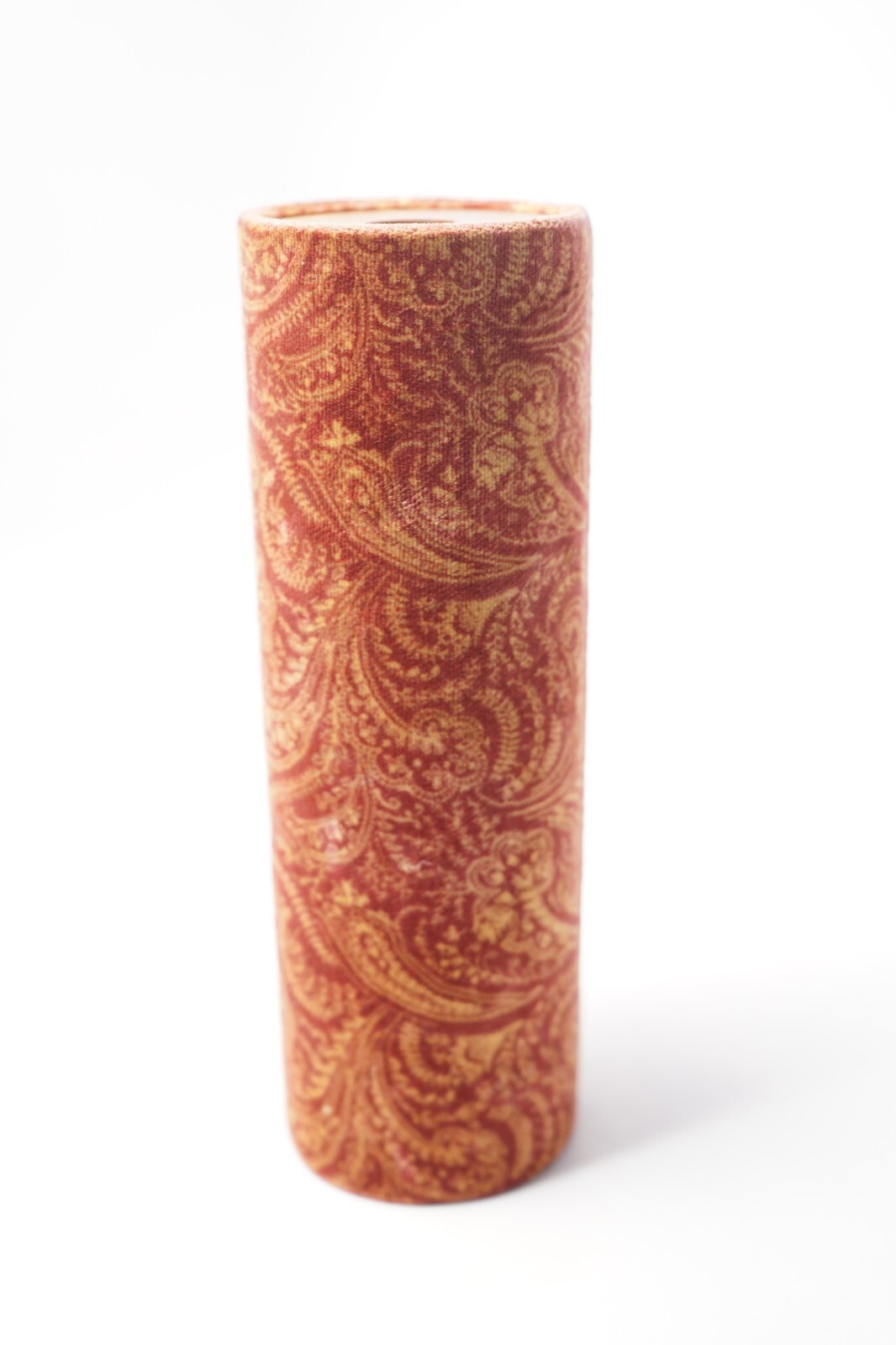 Vtg C. Huber Craig Huber Kaleidoscope Velvet Velveteen Wood Signed 8\