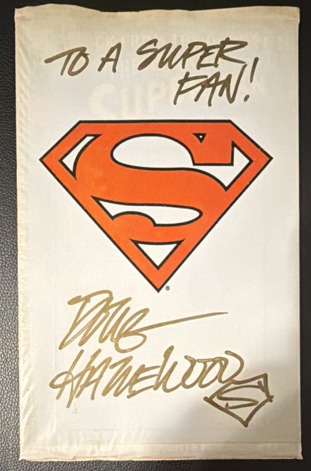 SkyBox 1993 Superman Bloodlines Collector's Set Autographed by Doug Hazelwood SkyBox 1993 Superman Bloodlines Collector's Set Autographed by Doug Hazelwood