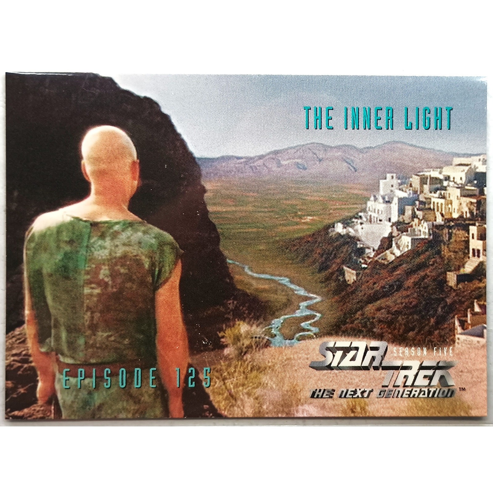 Skybox Star Trek TNG Season 5 Episode 125A THE INNER LIGHT #502, See Pics/Descr.