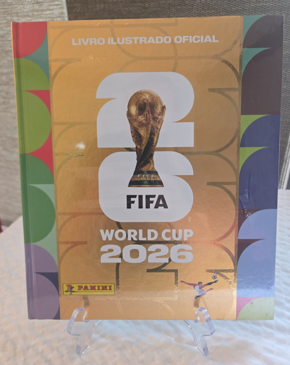 Panini FIFA World Cup 2026 Brazil Gold Hardcover Album LATAM, New, Sealed X 3 Panini FIFA World Cup 2026 Brazil Gold Hardcover Album LATAM, New, Sealed X 3