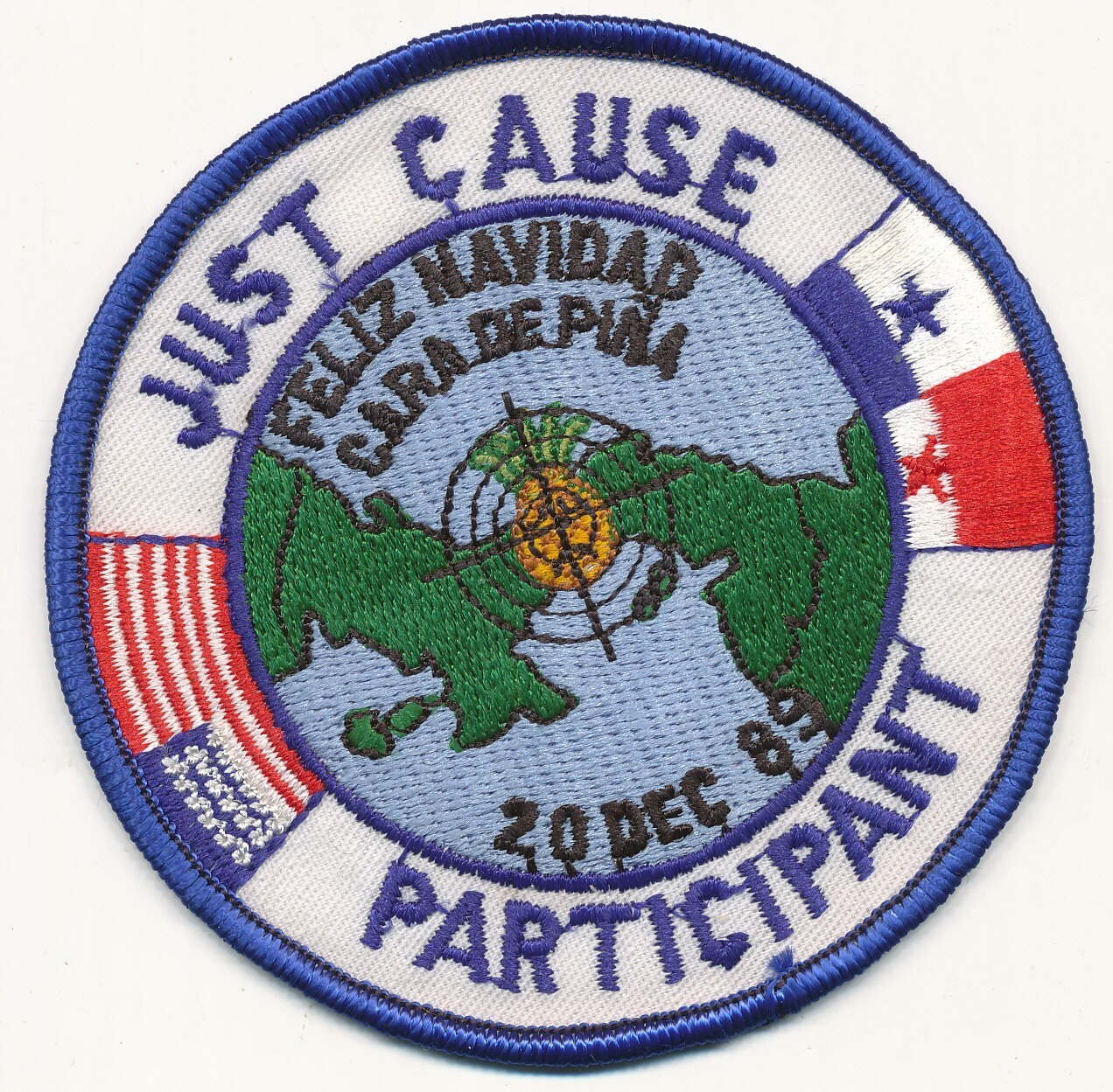 Just Cause Participant Feliz Navidad Cara de Pina patch Panama Just Cause Just Cause Participant Feliz Navidad Cara de Pina patch Panama Just Cause