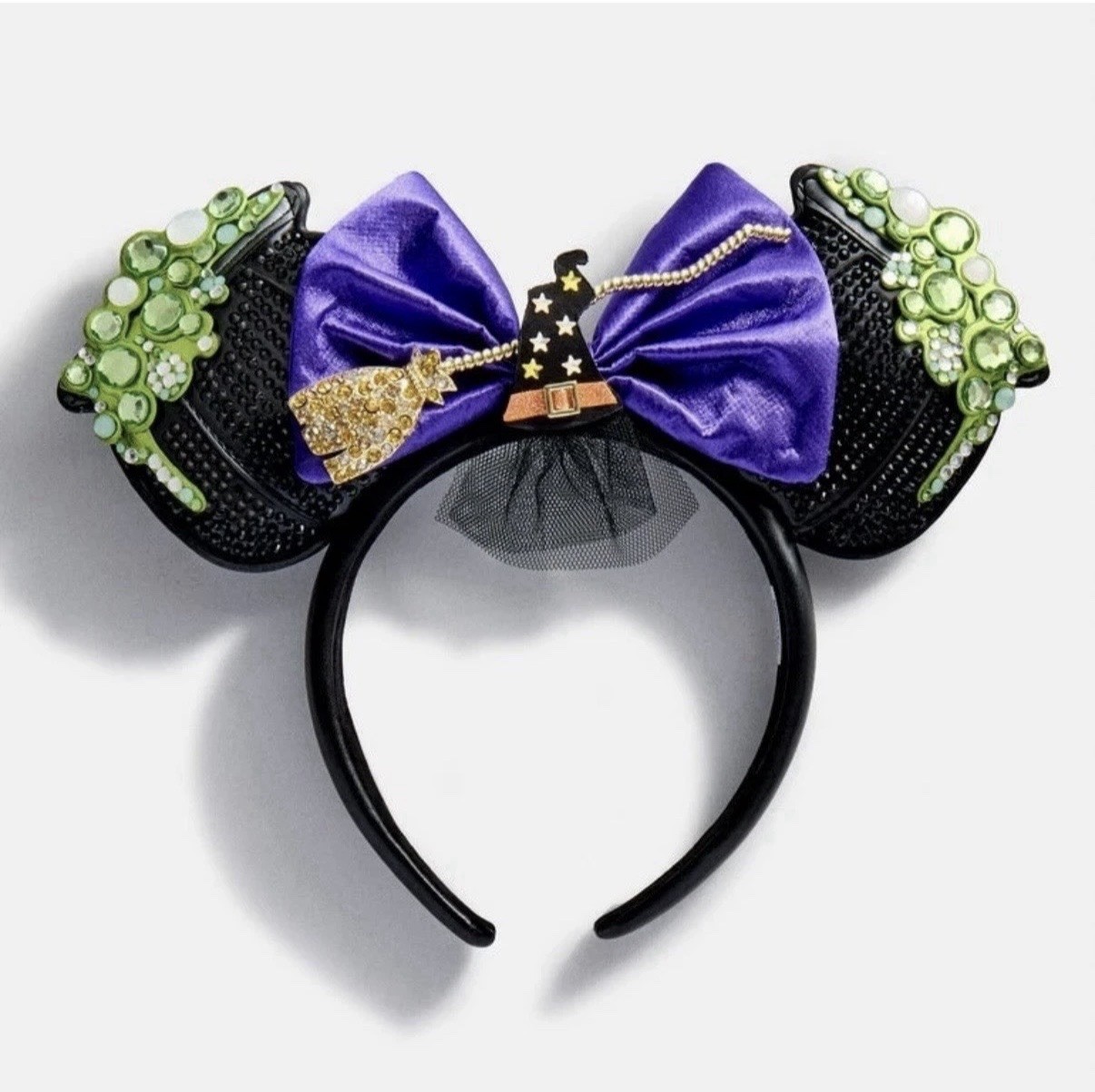Disney BaubleBar 26 Minnie Witch Cauldron Halloween Ears Headband NWT - Sold Out Disney BaubleBar 26 Minnie Witch Cauldron Halloween Ears Headband NWT - Sold Out
