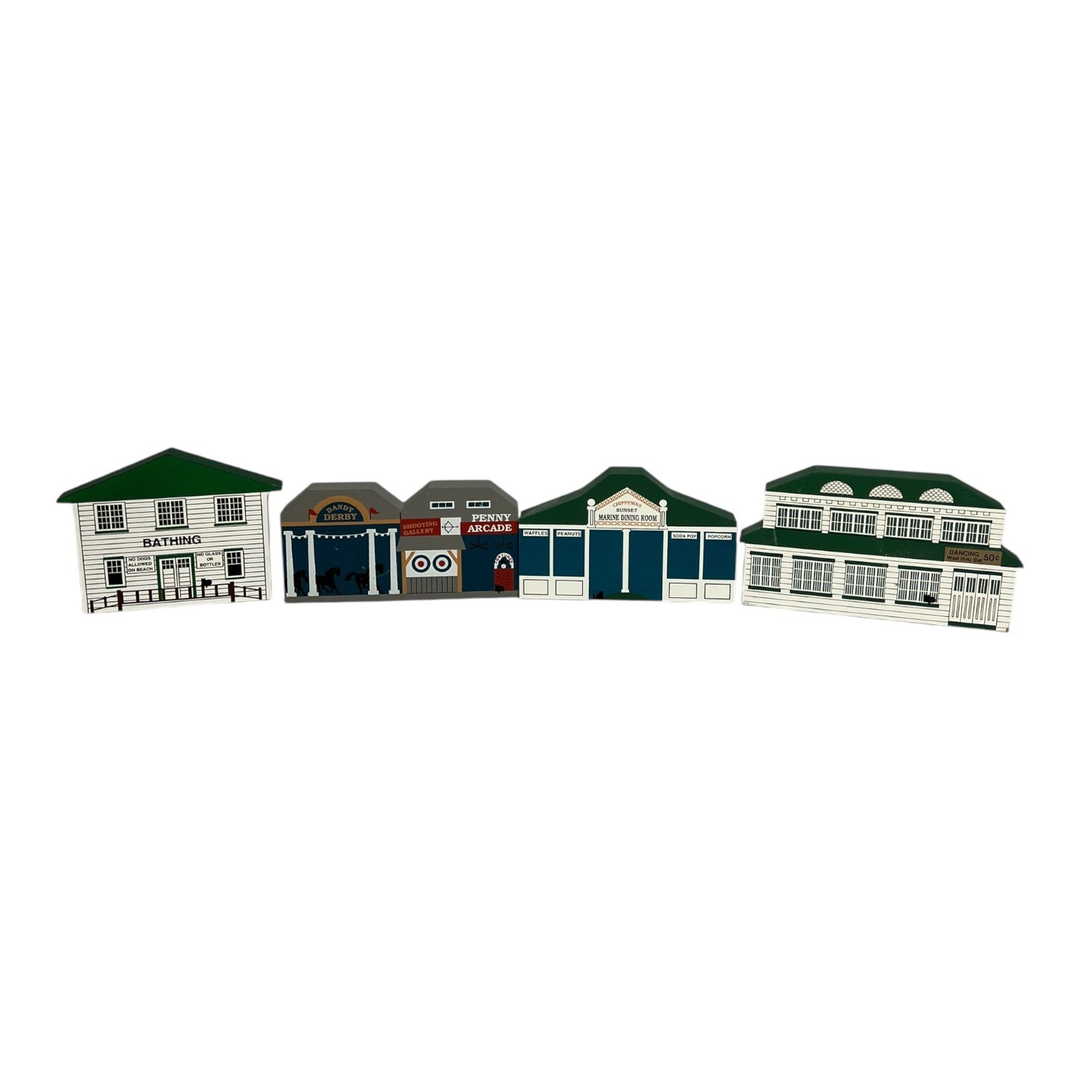The Cat's Meow 1993 Chippewa Lake Series Set Of 5