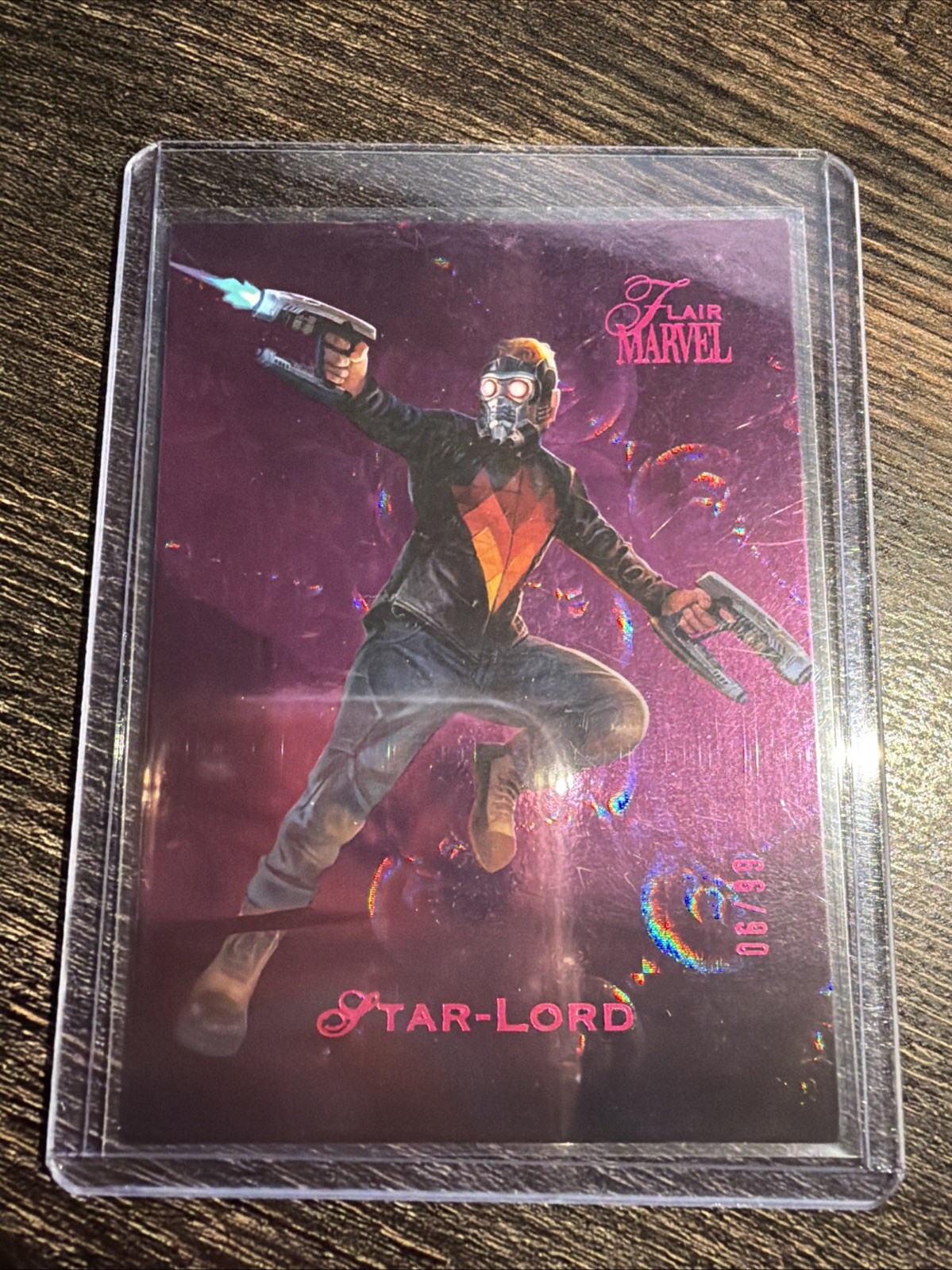 2023 Marvel Flair Star-Lord #17 Spring Flair Parallel /99 2024 SPM 2023 Marvel Flair Star-Lord #17 Spring Flair Parallel /99 2024 SPM