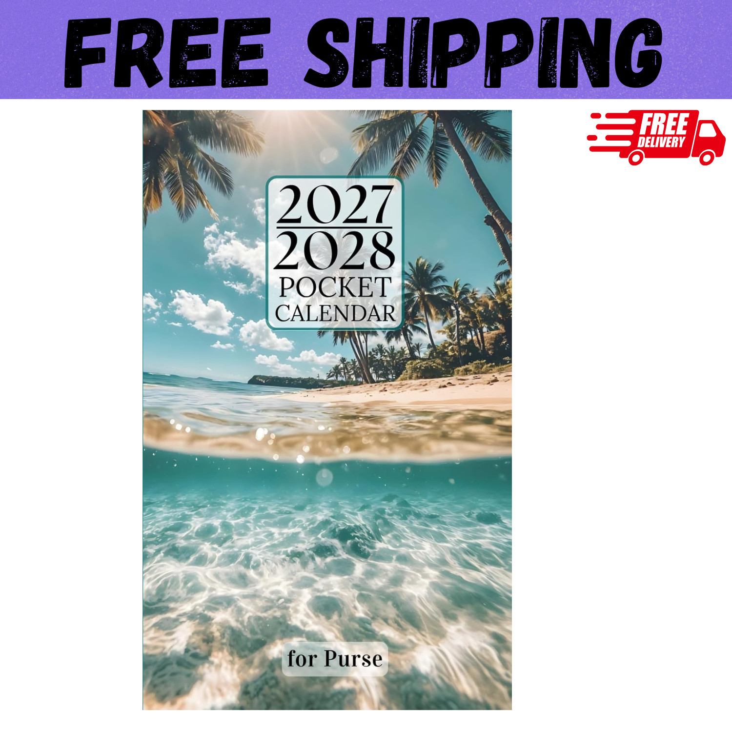 Pocket Calendar 2027-2028 for Purse: Small 2-Year Monthly Planner from January 2 Pocket Calendar 2027-2028 for Purse: Small 2-Year Monthly Planner from January 2