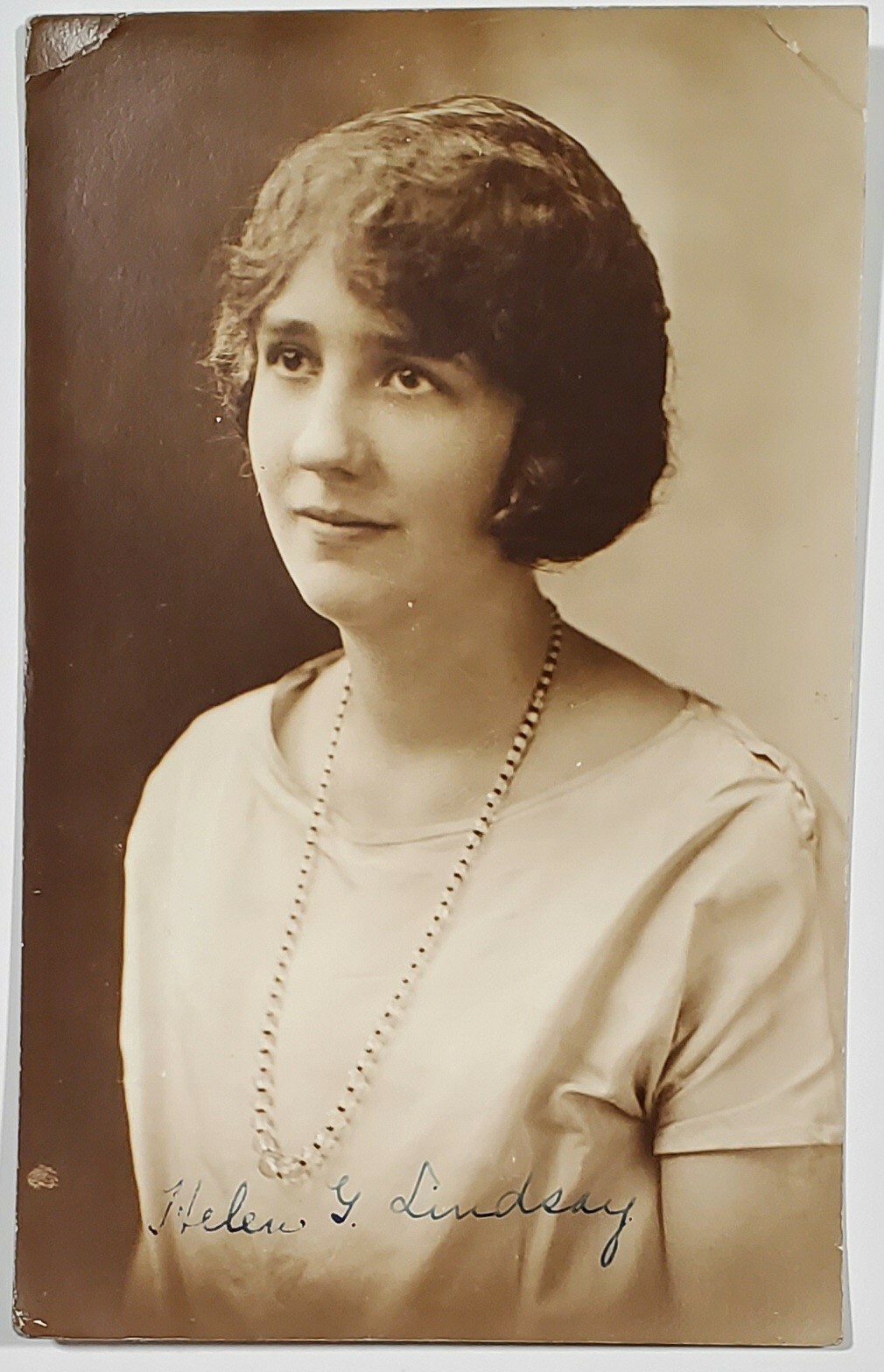 RPPC Philadelphia PA Pretty Woman Helen Lindsay by Lipp Studio Postcard V3