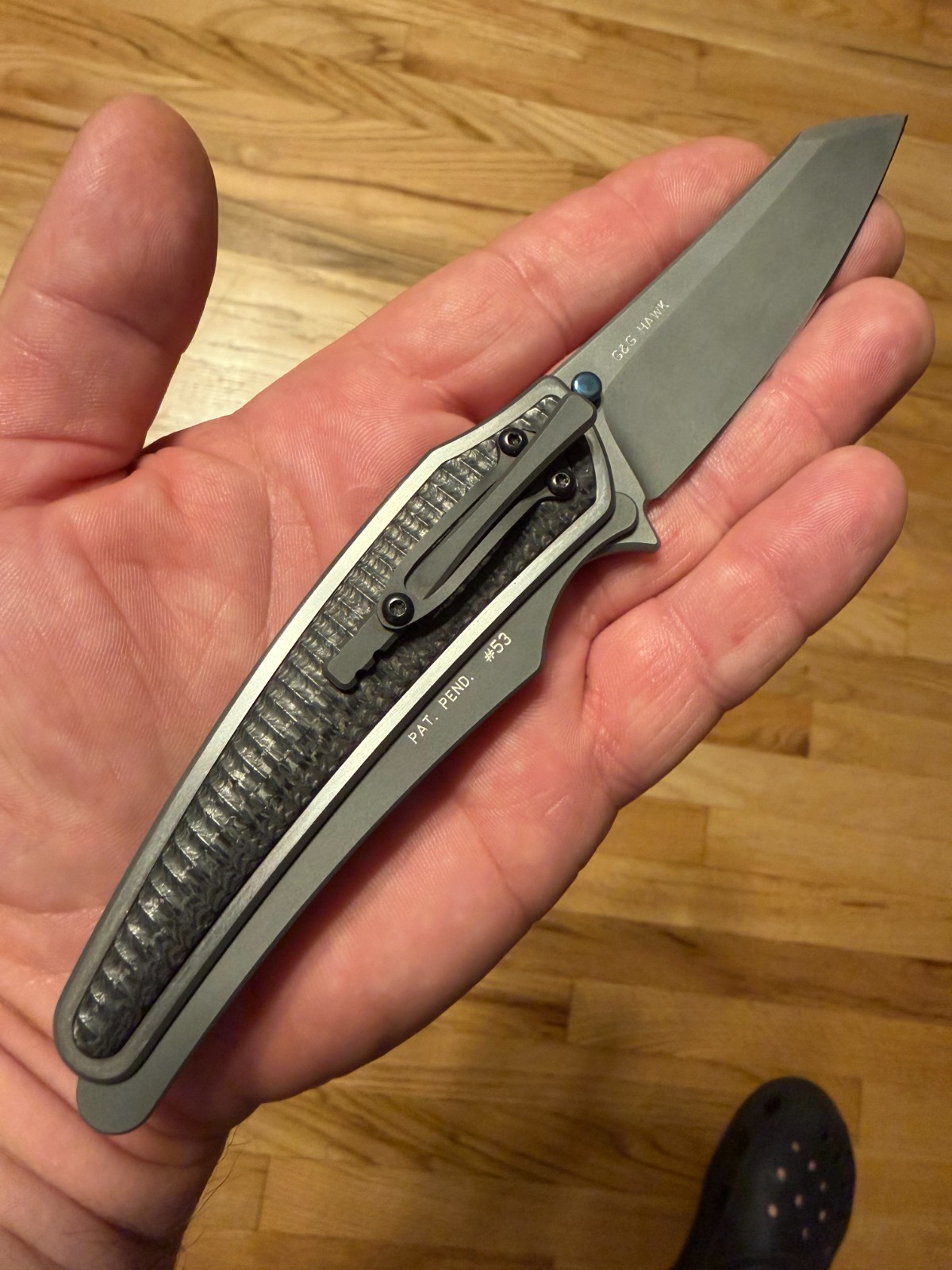 G&G Hawk Knives  - Tangent - Carbon Fiber #53