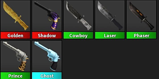 Selling the old vintage set also comes with 3 shadow knifes