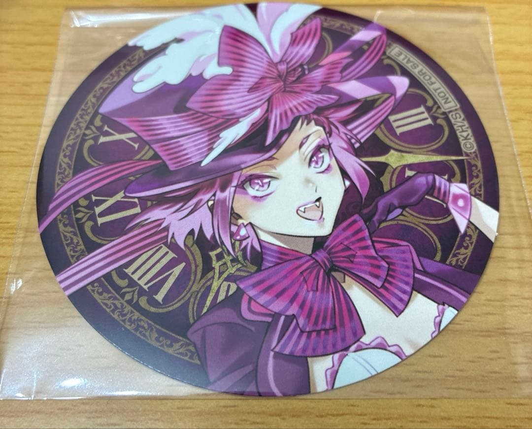 D.Gray-man Road Kamelot Charaum Cafe Coaster
