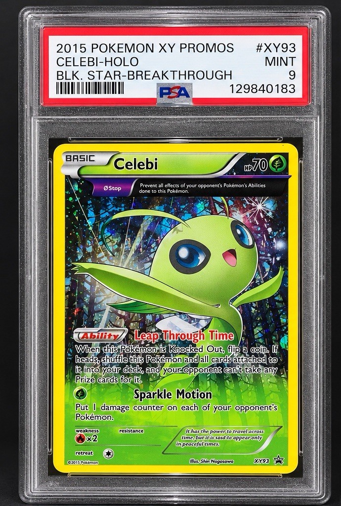 Pokemon Celebi XY93 XY Promos 2015 Holo Promo PSA 9 English Card