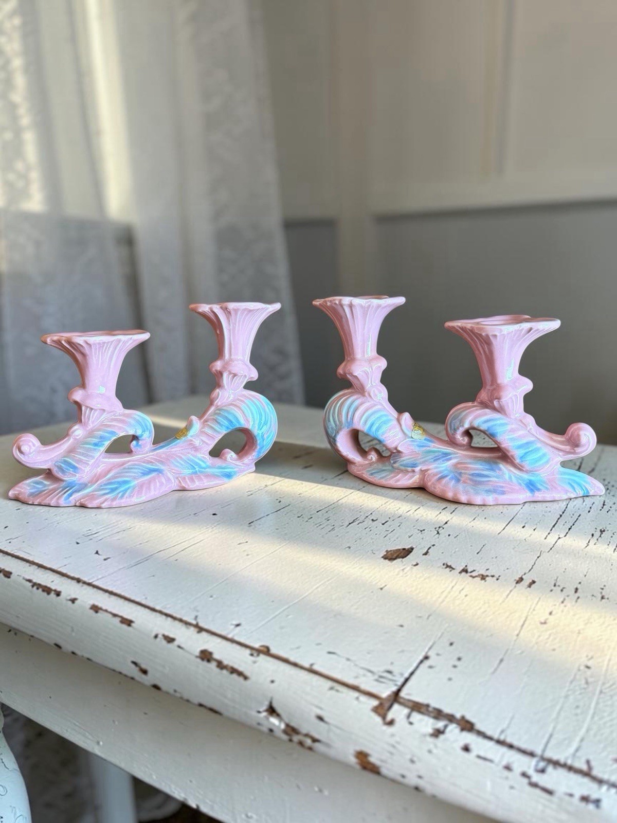 Vintage ROYAL HAEGER Set of 2 Candle Stick Holders Beautiful MCM 1940’s 1950’s Vintage ROYAL HAEGER Set of 2 Candle Stick Holders Beautiful MCM 1940’s 1950’s