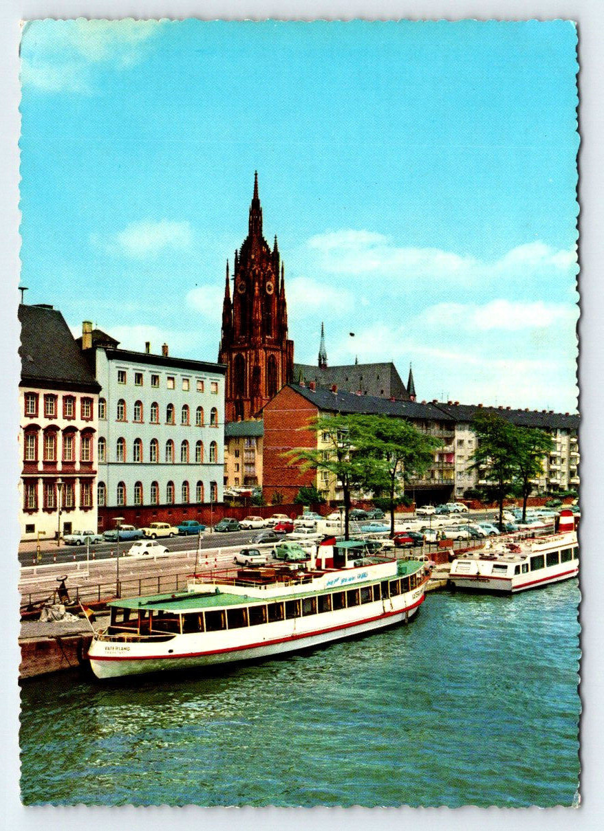 Frankfurt Hesse Germany Vintage 4x6 Postcard BRL26