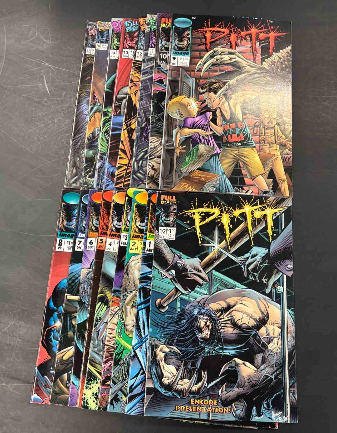 Pitt #1/2-17 (Image Comics, 1995) + Extras, See description