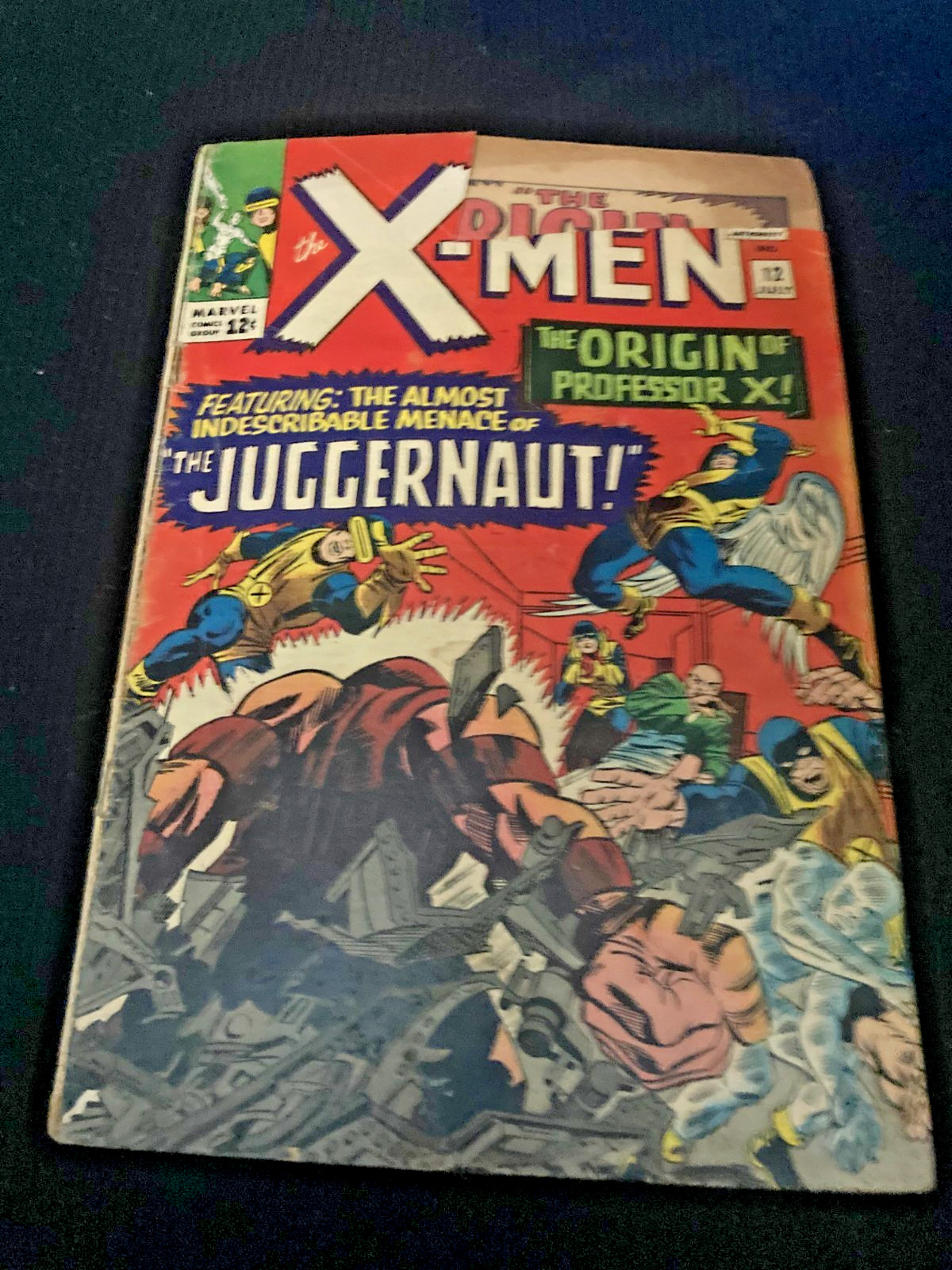 X-MEN #12 (1964) ~ *JUGGERNAUT KEY* ~ BRIGHT/COLORFUL
