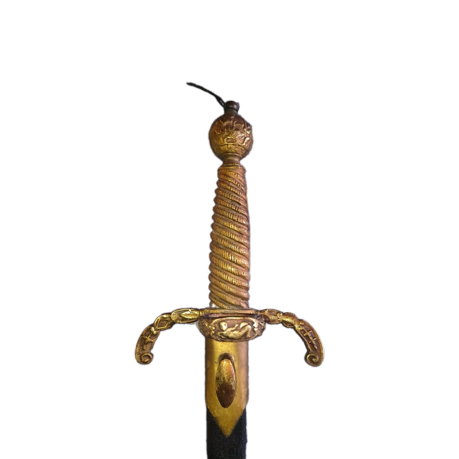 Antique 19th Victorian Left Hand Dagger Rapier Sword Medieval 