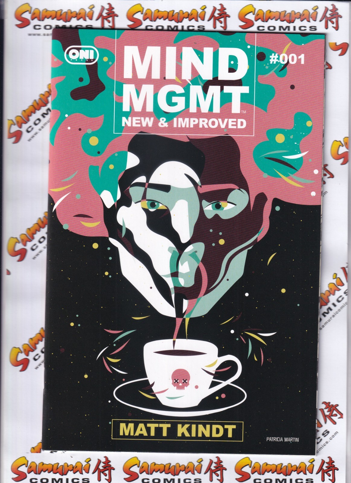 Mind Mgmt New & Improved #1 1:100 Martin Variant Actual Scans