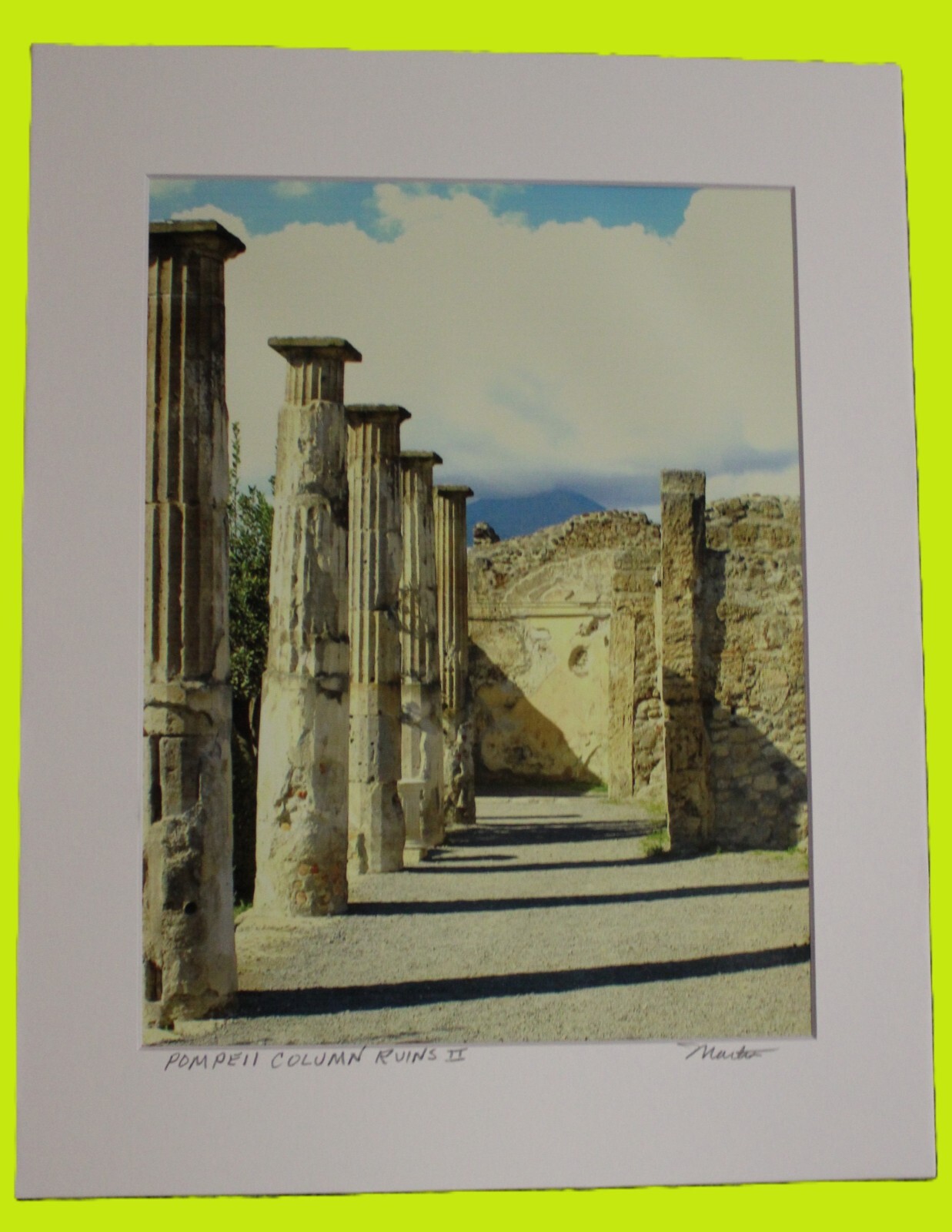 Digital Signed Matted Original Digital Signed Matted Original