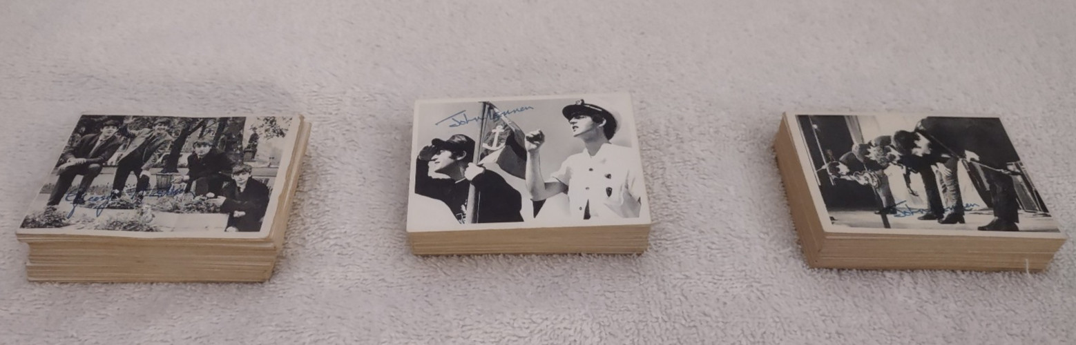 1964 The Beatles Complete Series 1-165; Series 1, 2, 3 All Complete; 1964; Topps 1964 The Beatles Complete Series 1-165; Series 1, 2, 3 All Complete; 1964; Topps
