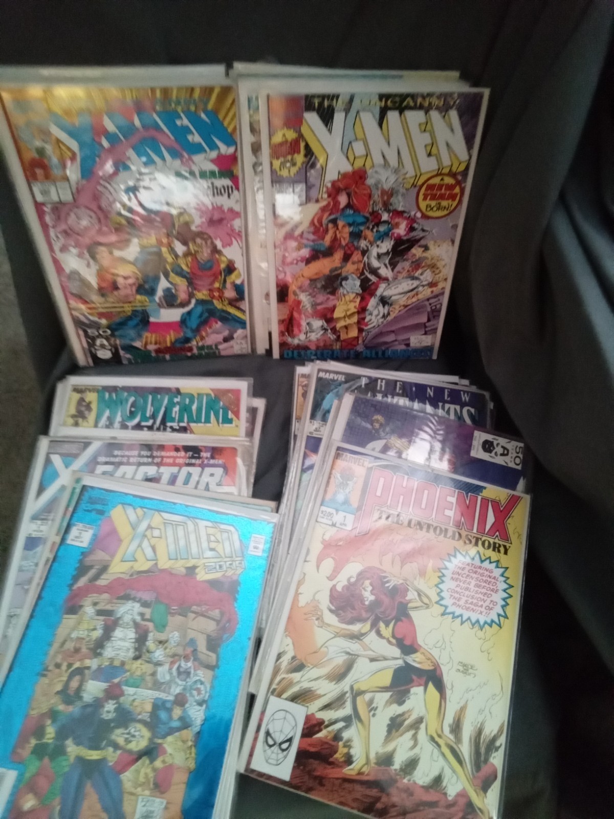 Marvel Comics Xmen Lot. All Mutant Lot. First Apperance Bishop In Lot And More