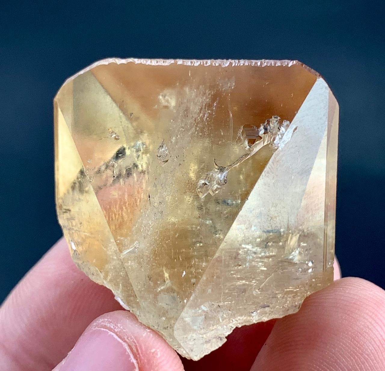 134 Carat Heated Topaz Crystal specimen From Pakistan