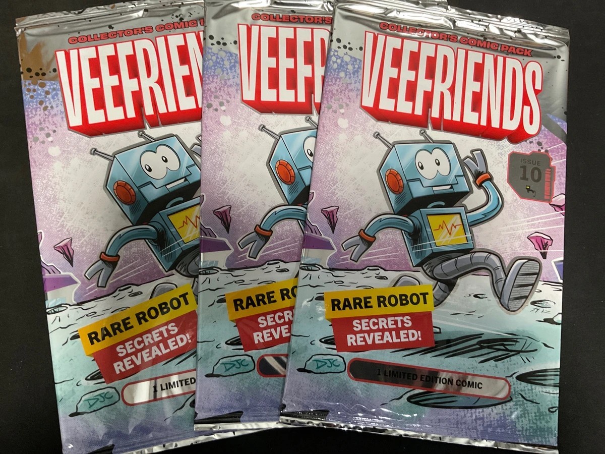 VeeFriends Comic Book #10 SEALED 2025 Limited Edition Rare Robot Issue X3