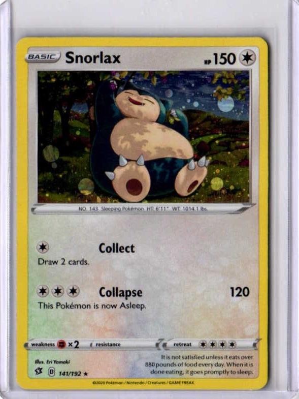 Miscellaneous Cards & Products #141/192 Snorlax