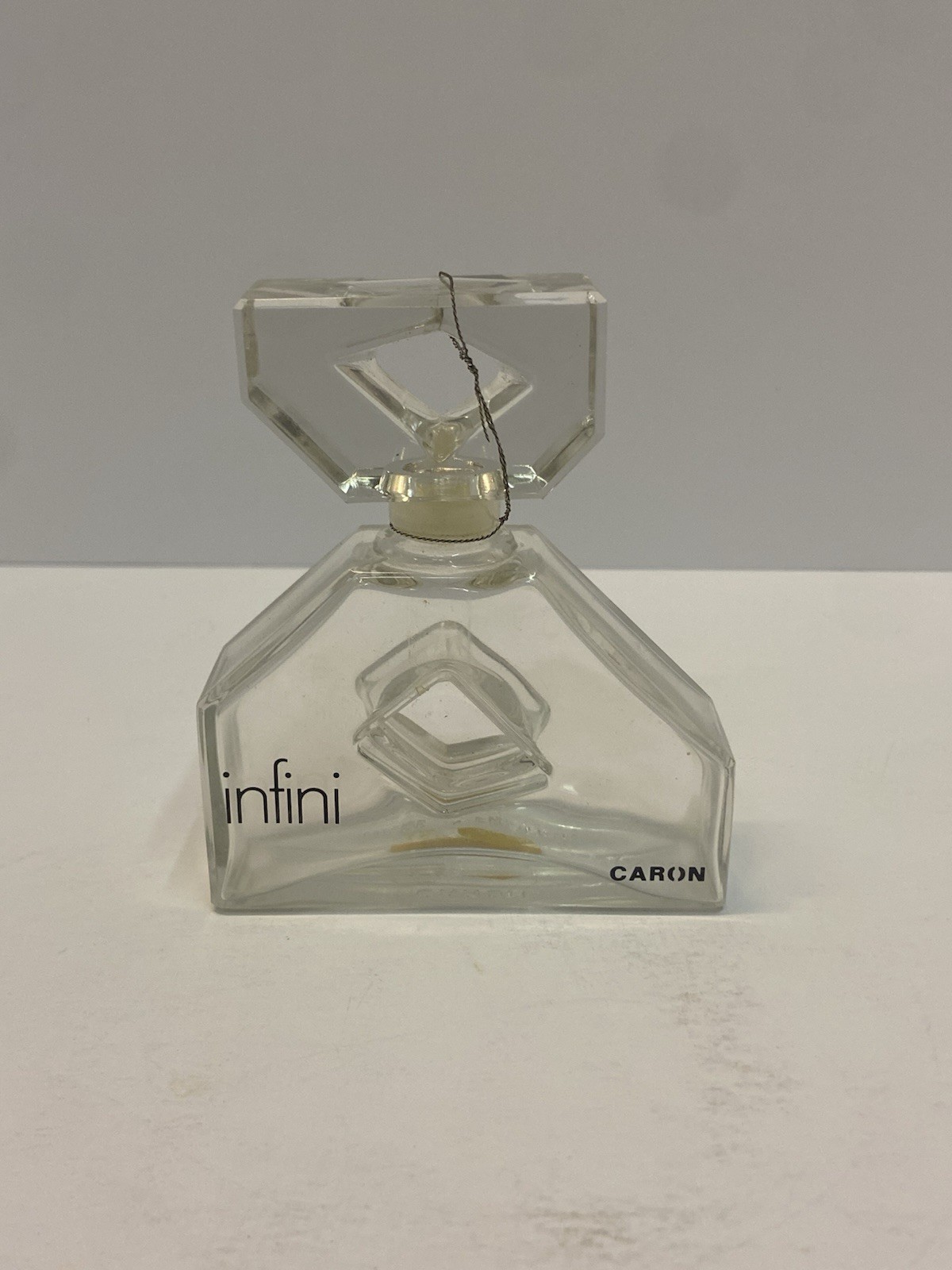 Rare Vintage Caron Infini Perfume Parfum Advertising Display Bottle Huge Rare