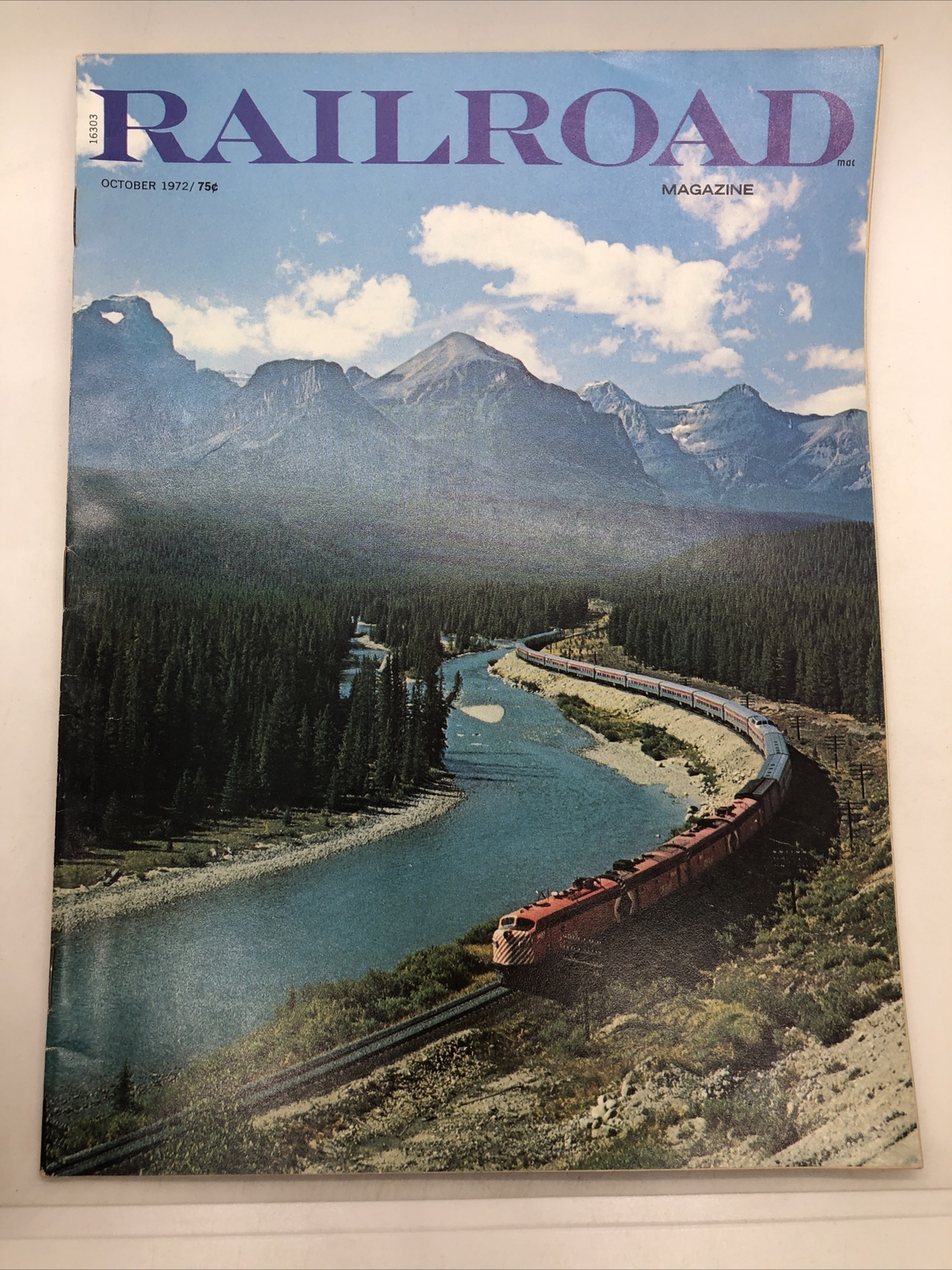 Vintage, Original, RAILROAD MAGAZINE, October 1972 Vintage, Original, RAILROAD MAGAZINE, October 1972