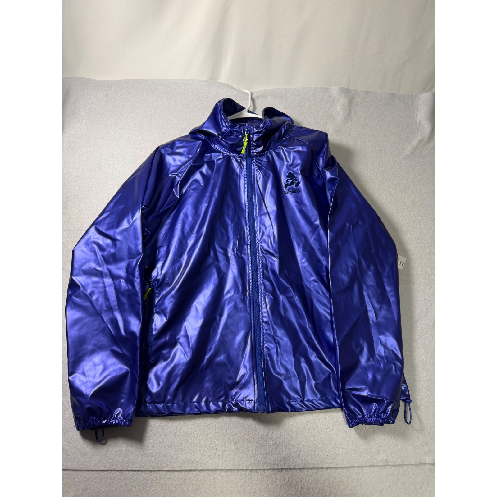2026 RunDisney Rain Jacket Expo Exclusive Hood Zip Up Blue Purple Size Large 2026 RunDisney Rain Jacket Expo Exclusive Hood Zip Up Blue Purple Size Large