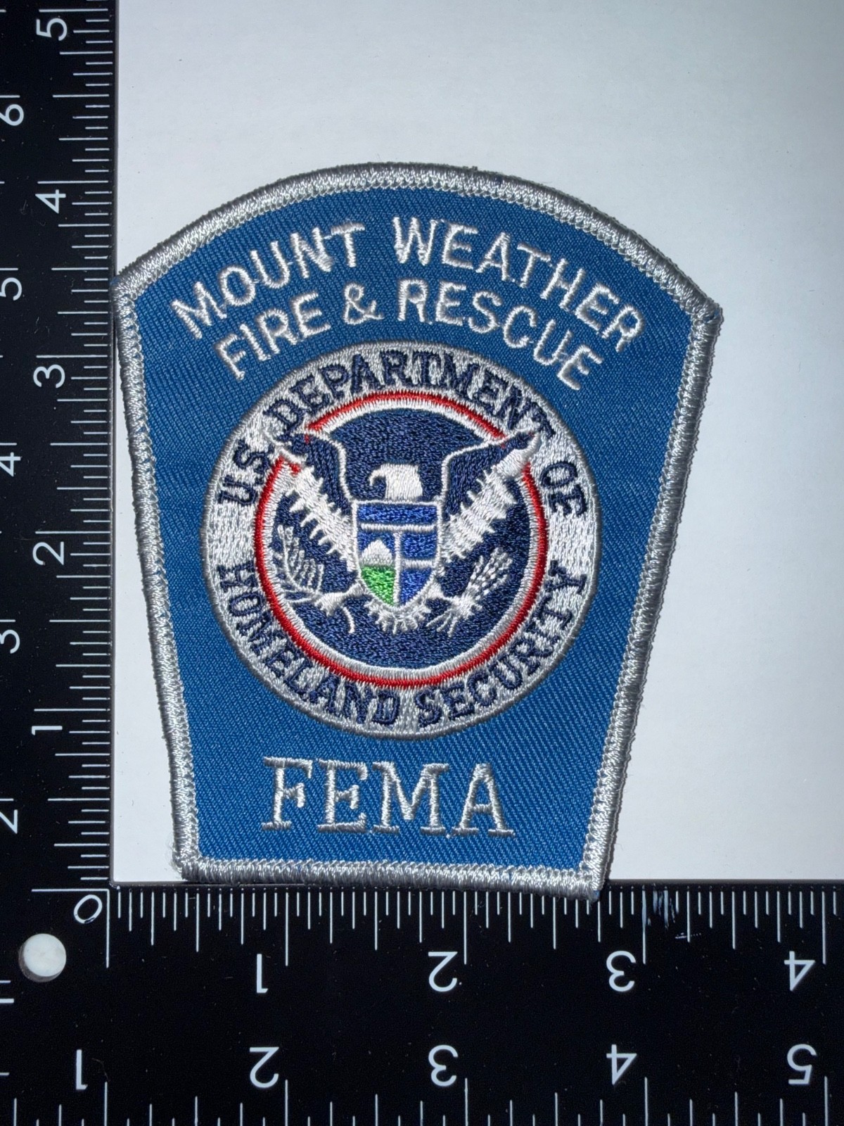 RARE Mount Weather FEMA Fire & Rescue Patch Virginia Obsolete RARE Mount Weather FEMA Fire & Rescue Patch Virginia Obsolete