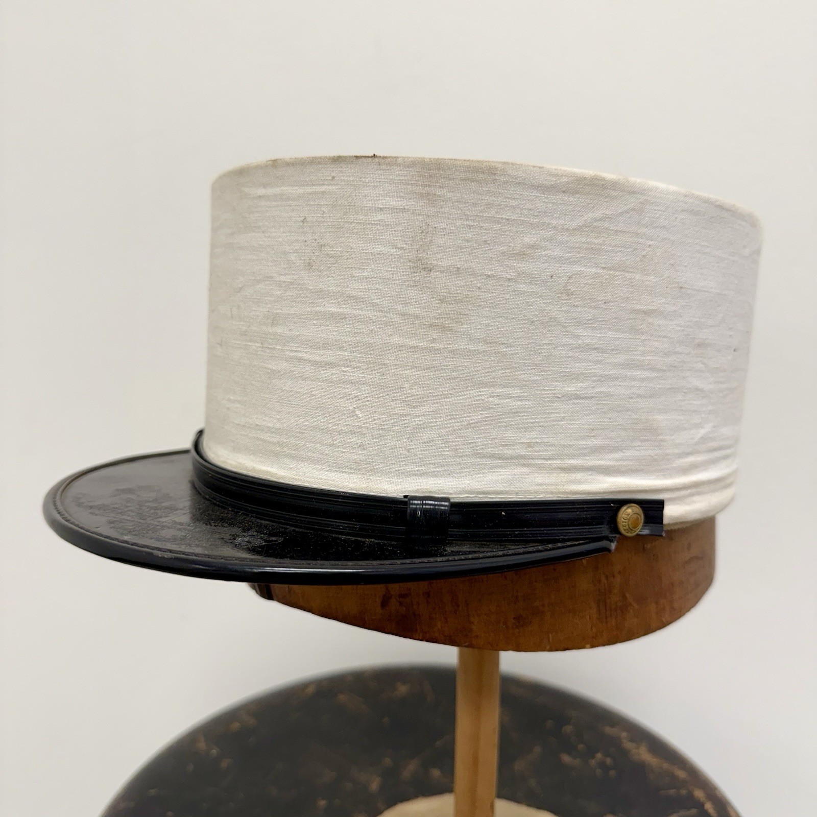 Original Indochina War 1950s French Foreign Legion Kepi W White Cover Blanc Original Indochina War 1950s French Foreign Legion Kepi W White Cover Blanc