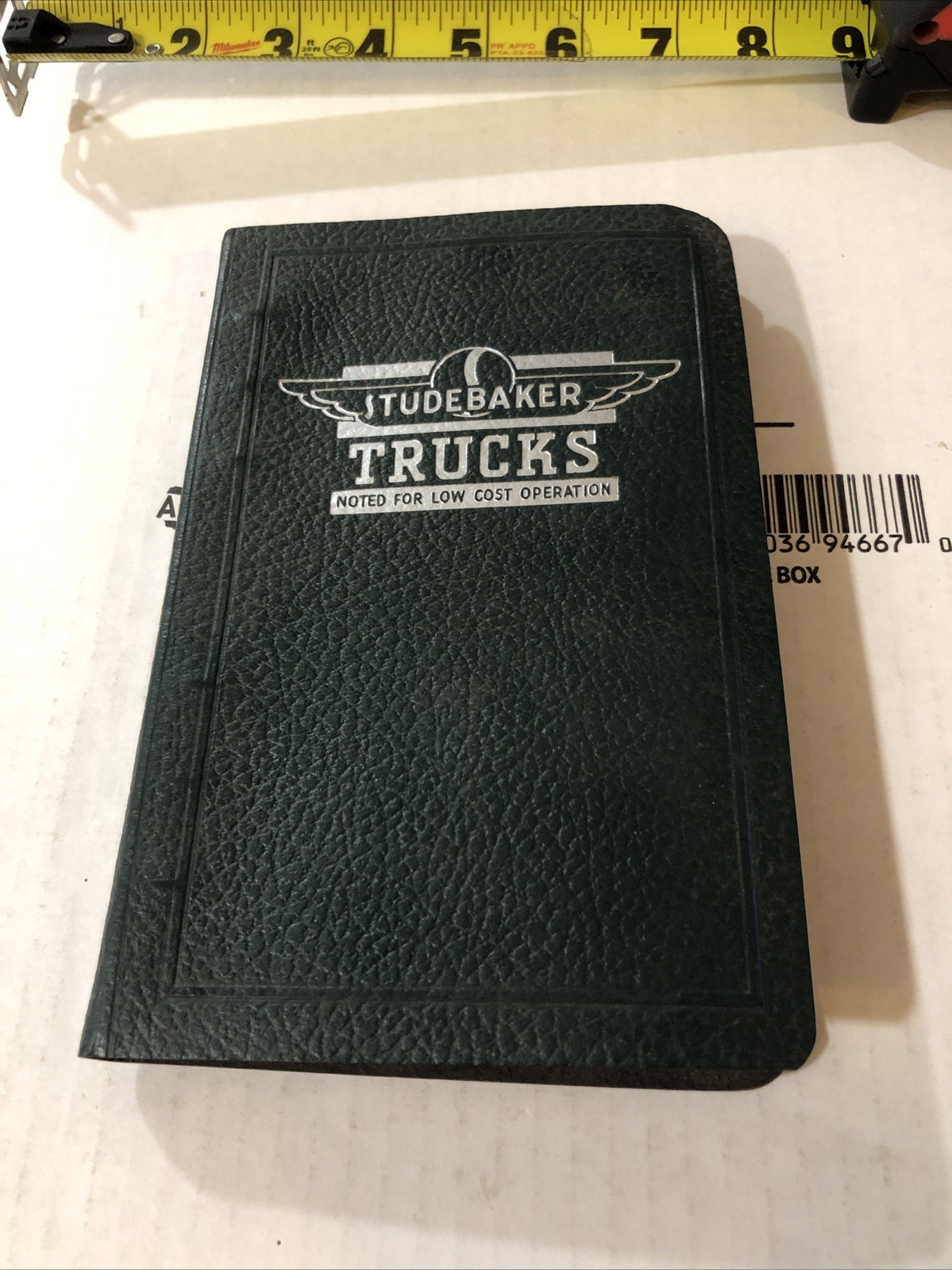 Vintage Studebaker Pickup Truck Data Book 1948 Binder Manual W/ REAL PAINT CODES Vintage Studebaker Pickup Truck Data Book 1948 Binder Manual W/ REAL PAINT CODES