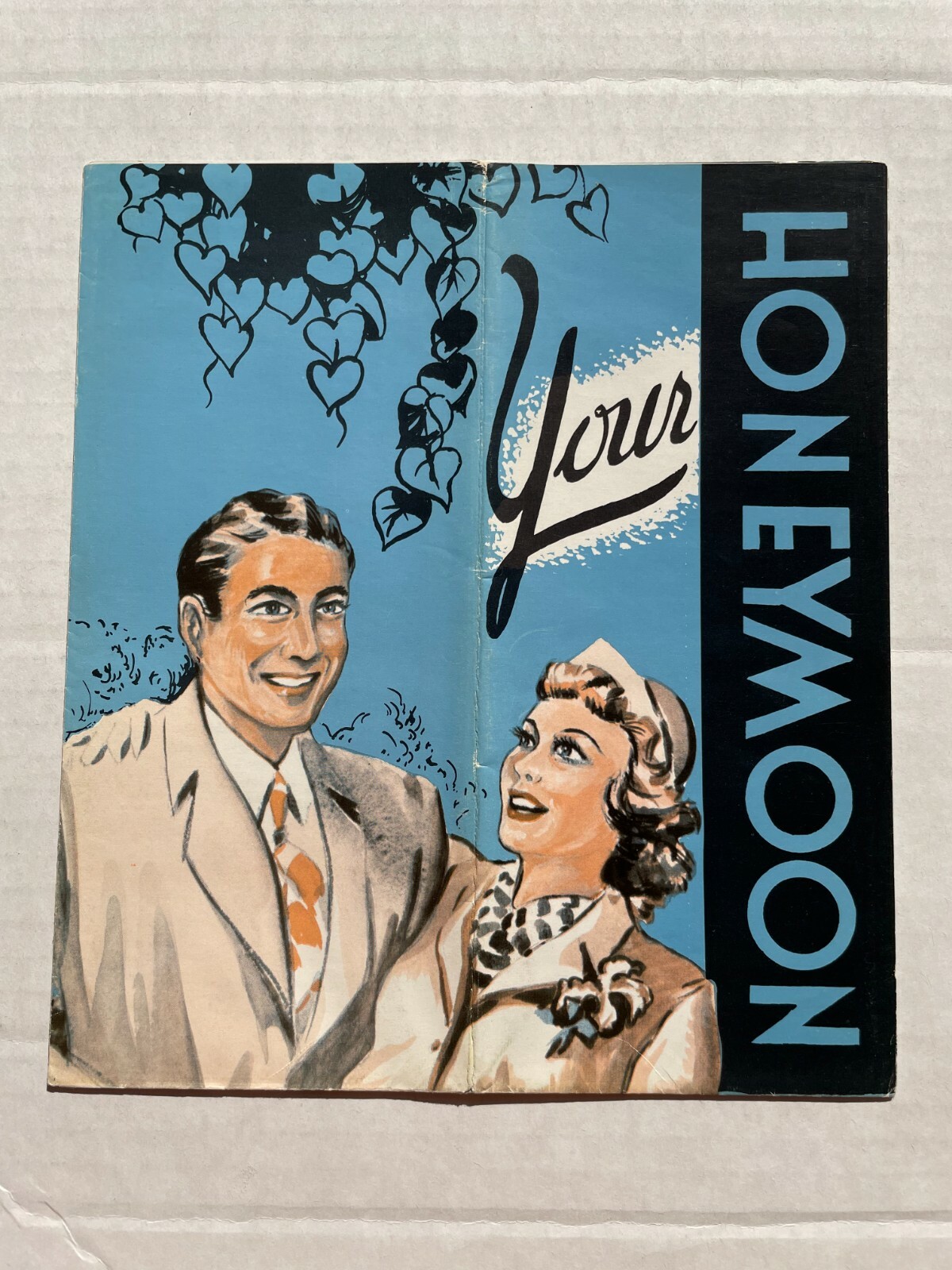 1930-40's Travel Brochure for Honeymooning at Pocono Mountains PA