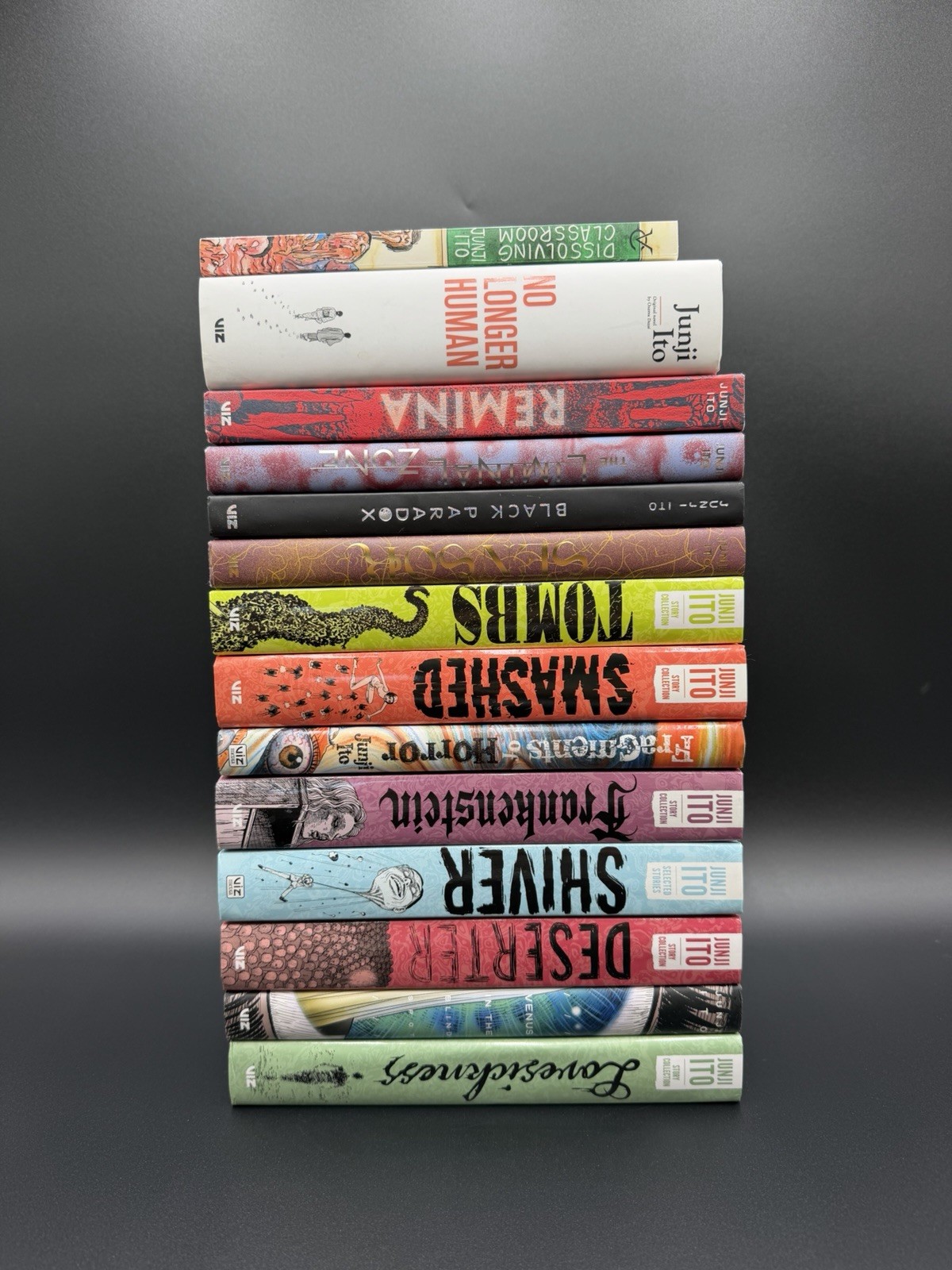Junji Ito Manga Lot 14 Books Hardcover And Paperback Junji Ito Manga Lot 14 Books Hardcover And Paperback