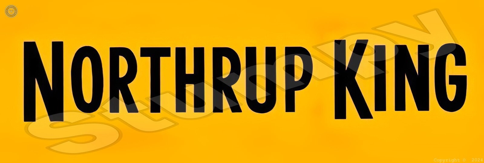 Northrup King Metal Sign 6 Northrup King Metal Sign 6