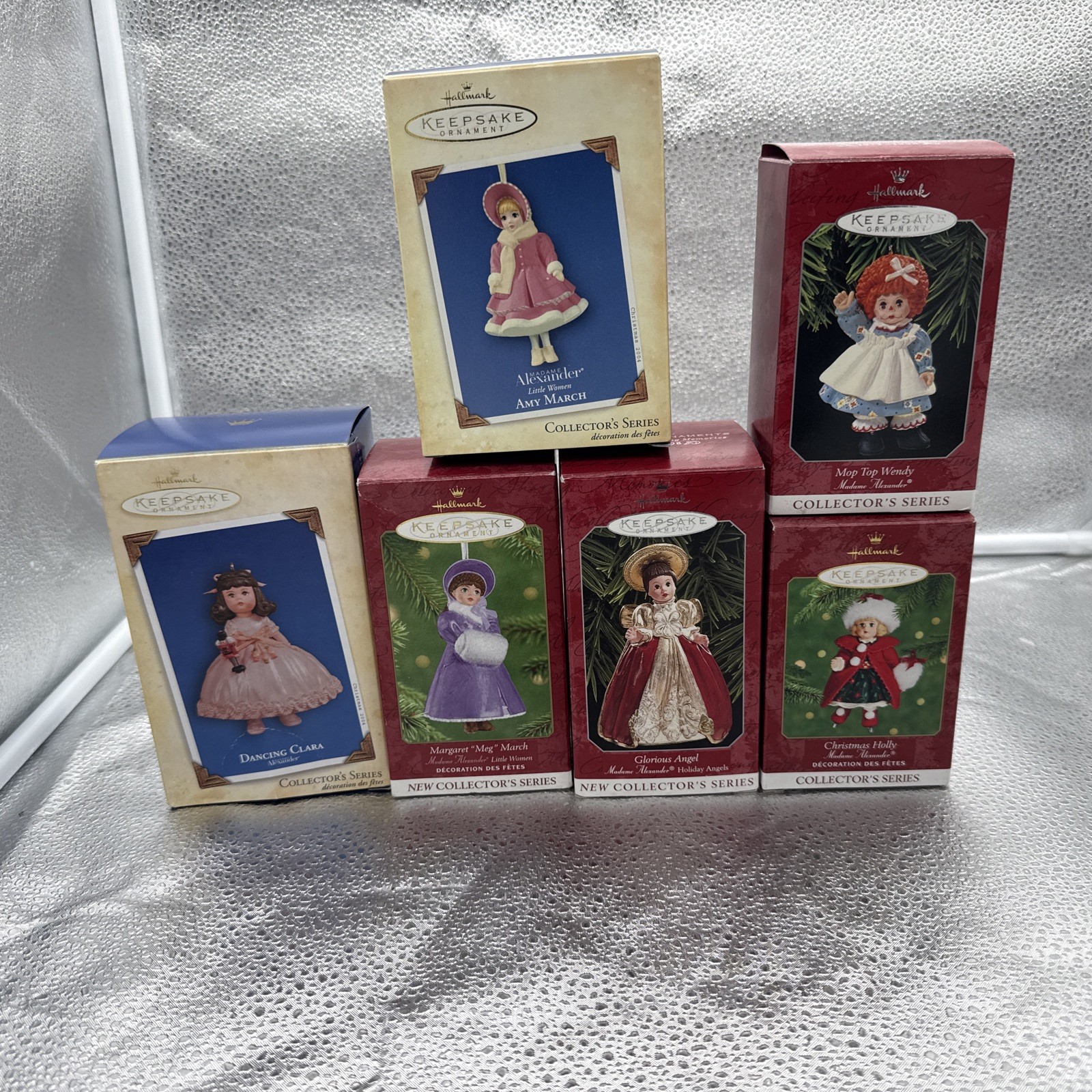 Lot of 6 Hallmark Keepsake Madame Alexander Doll Christmas Ornaments Lot of 6 Hallmark Keepsake Madame Alexander Doll Christmas Ornaments